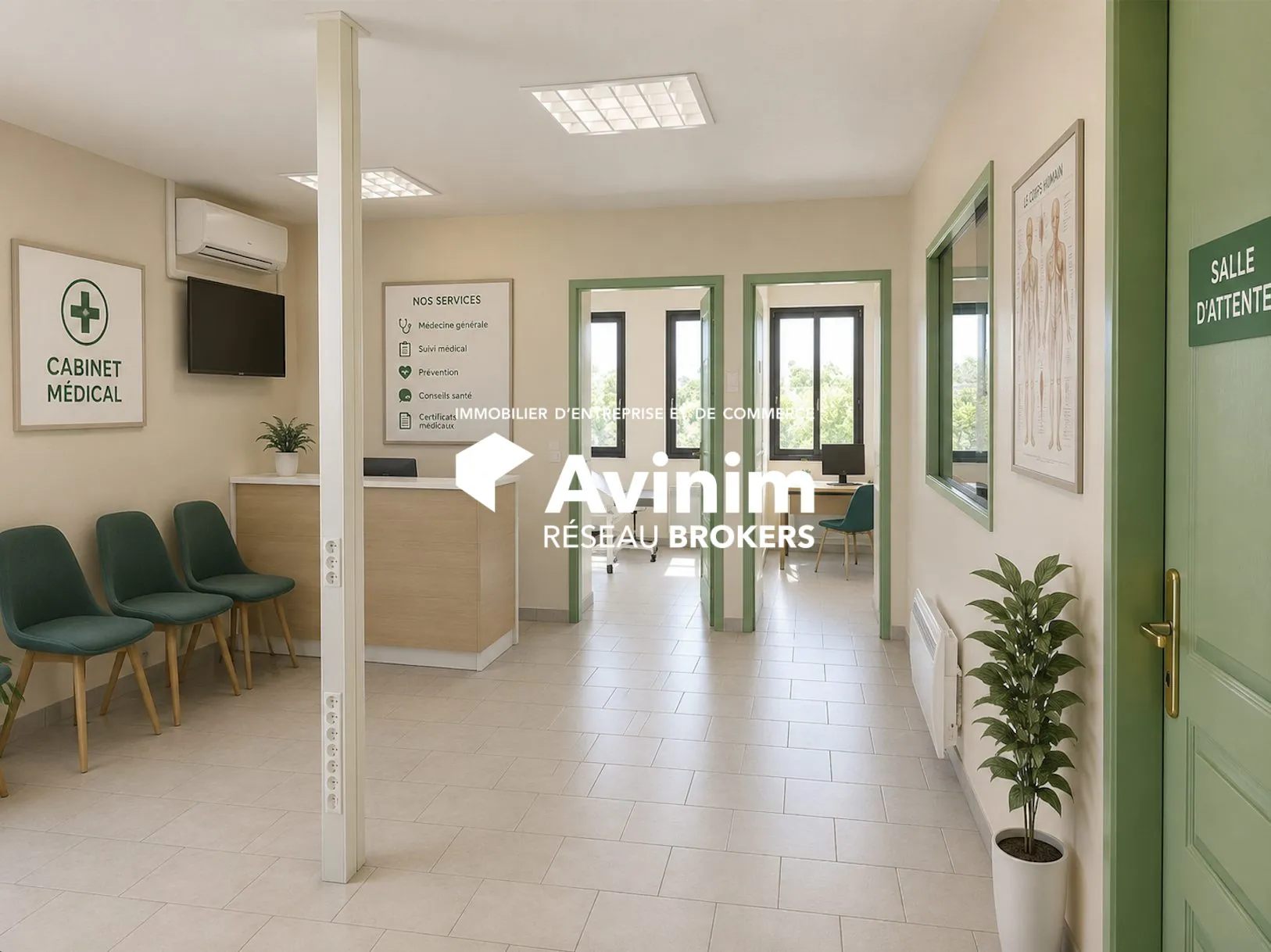 Bureau à vendre de 68 m² à Tourrettes, proche A8, idéal pour entreprises