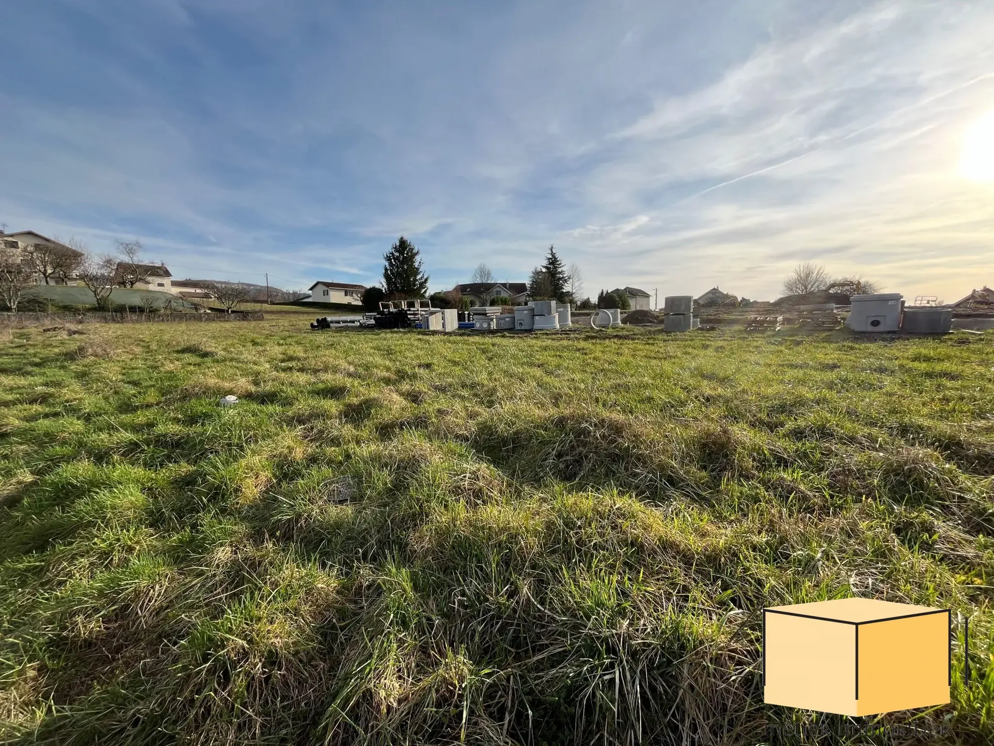 Terrain à bâtir de 531 m² à Belley – Quartier calme avec viabilisation complète