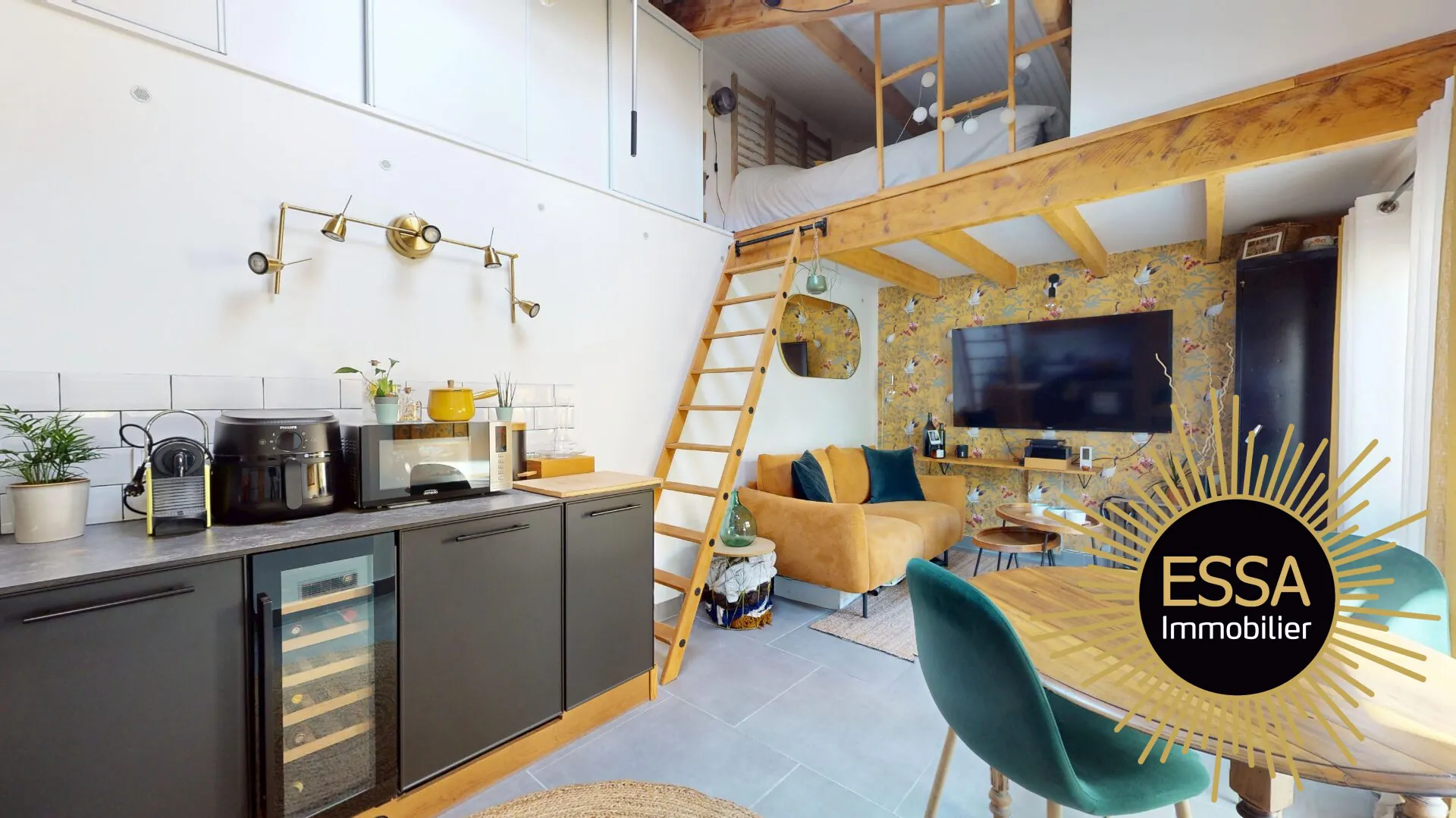 Maison 2 pièces avec terrasse à Le Chesnay-Rocquencourt - Située au calme 