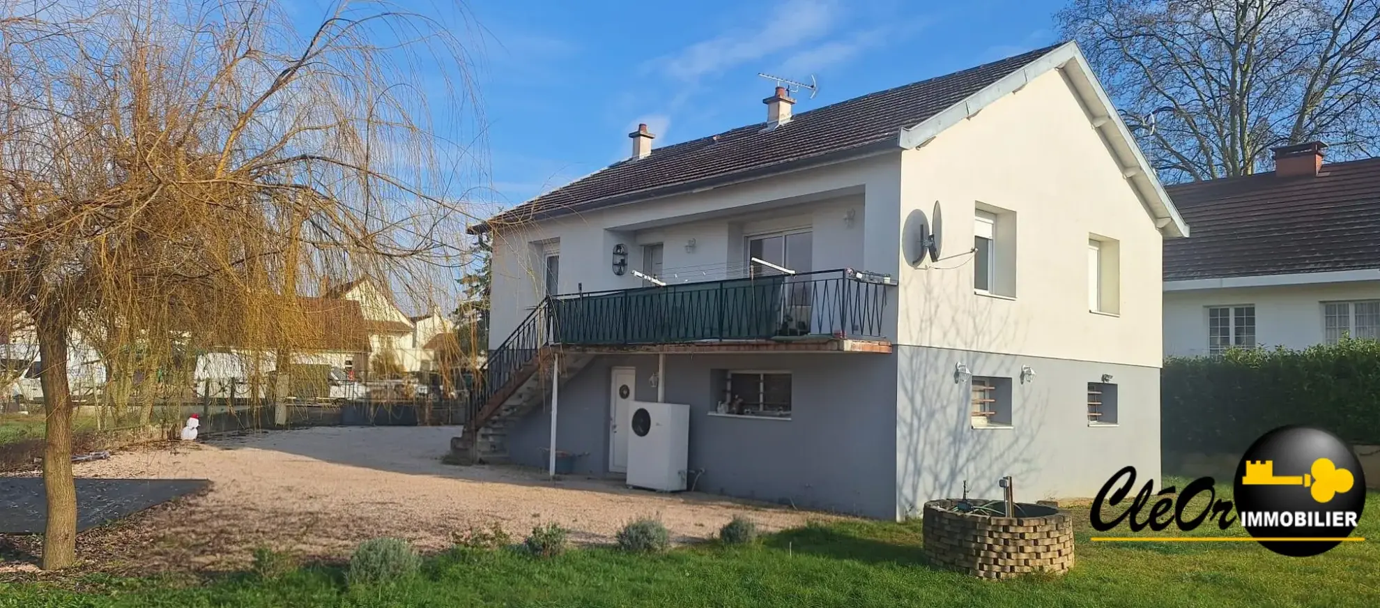 Maison traditionnelle à vendre à Losne - 2 chambres, terrain clos, faible consommation énergétique 