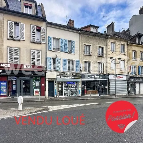 Appartement 2 pièces à vendre en plein centre de Saint-Ouen-l'Aumône, investissement rentabilisé