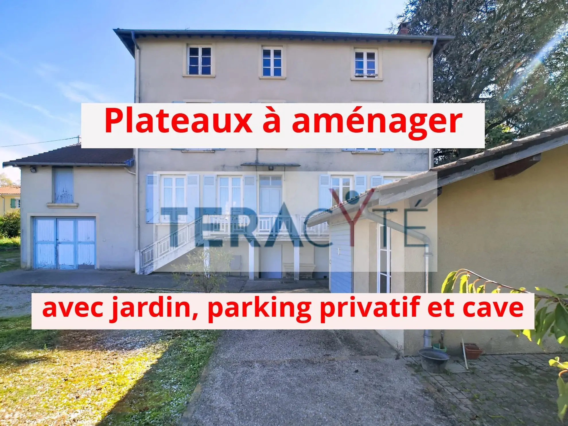 Lots à rénover au cœur de Villars-les-Dombes, opportunité d'investissement