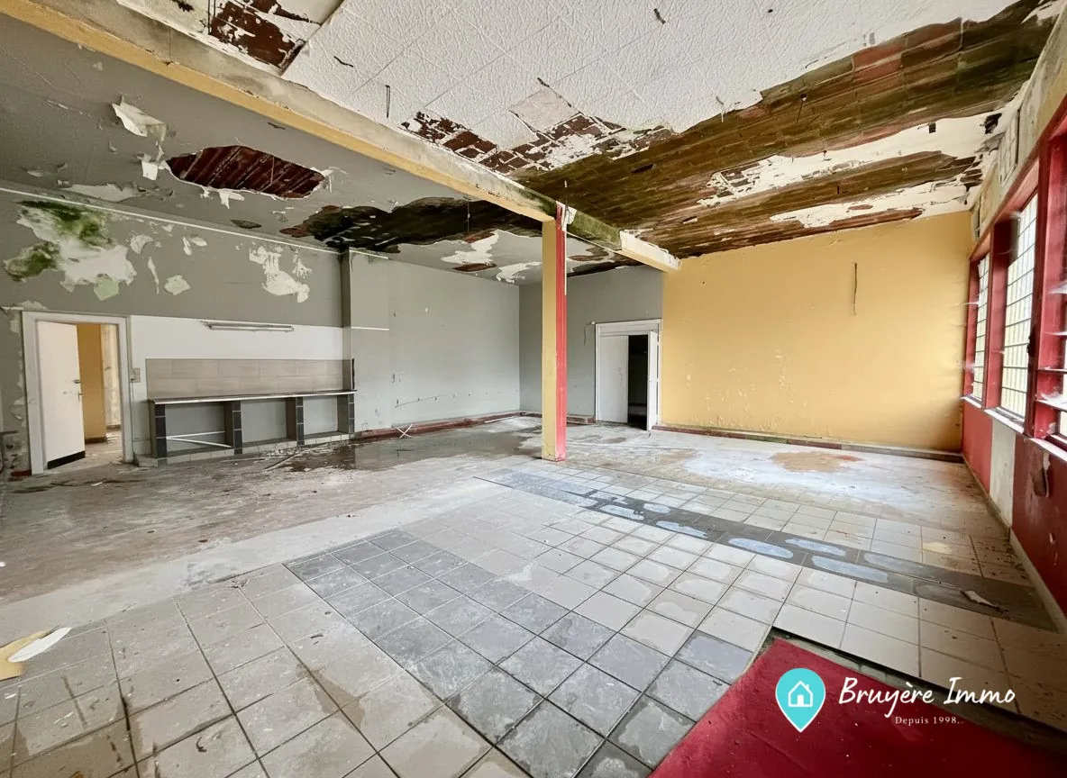 Immeuble à forte potentiel avec habitation et surface commerciale à Fresnes-sur-Escaut 