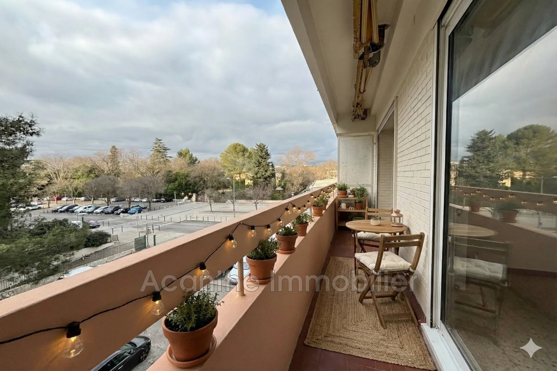 Appartement T3 lumineux avec balcon et garage à Montpellier La Paillade 