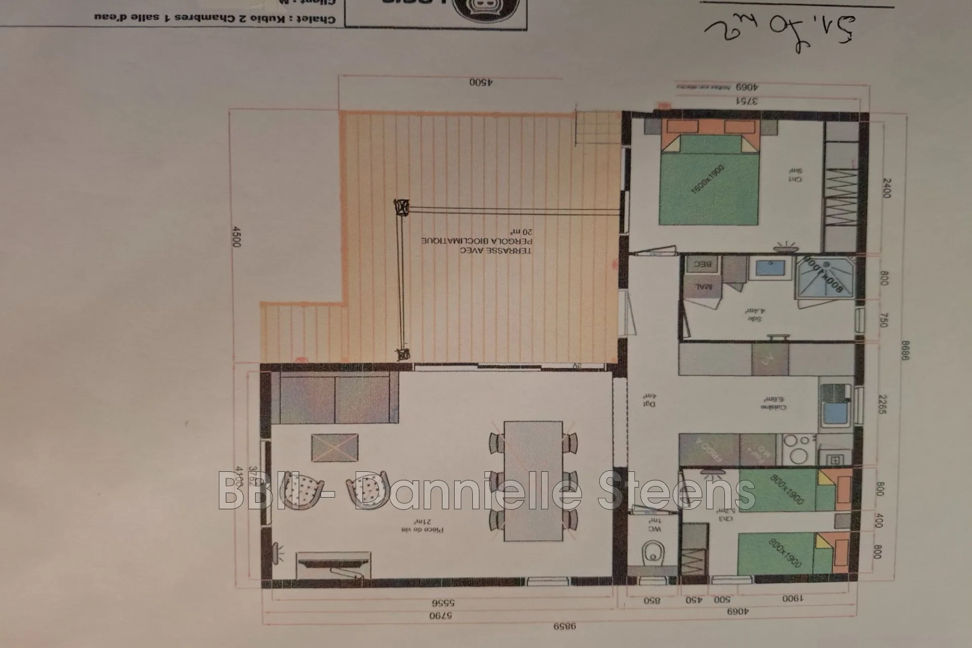 Magnifique chalet en bois de 51m² proche du lac de Guerlédan 