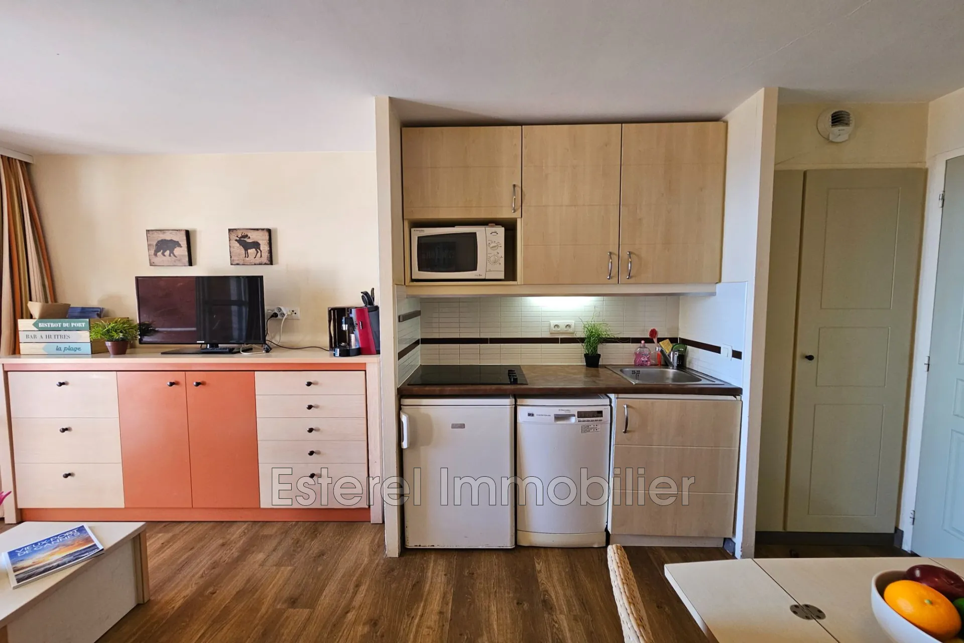 Vente appartement 2 pièces avec vue mer à Agay dans résidence de prestige 