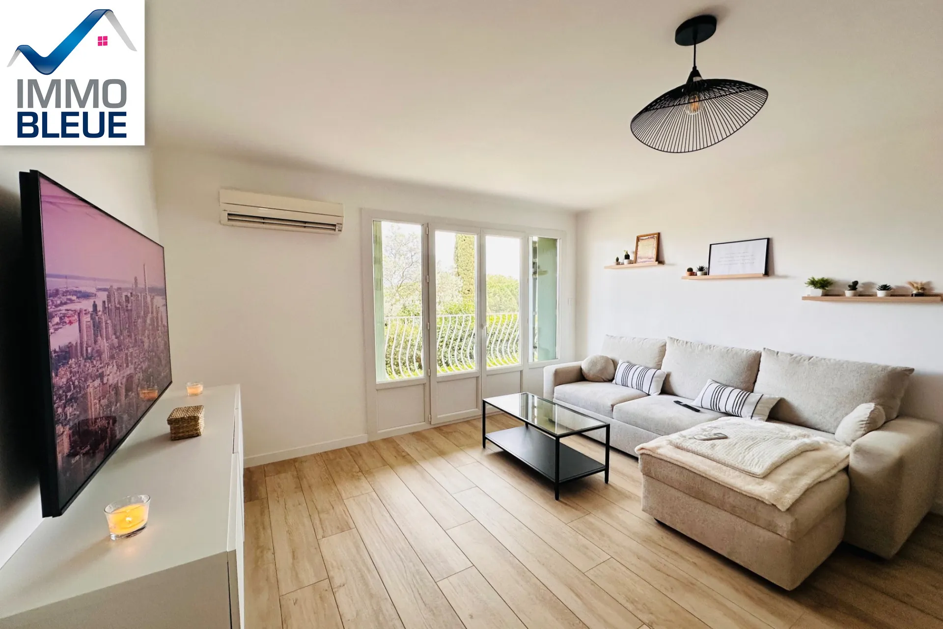 Achat appartement 3 pièces avec terrasse vue étang à Martigues 