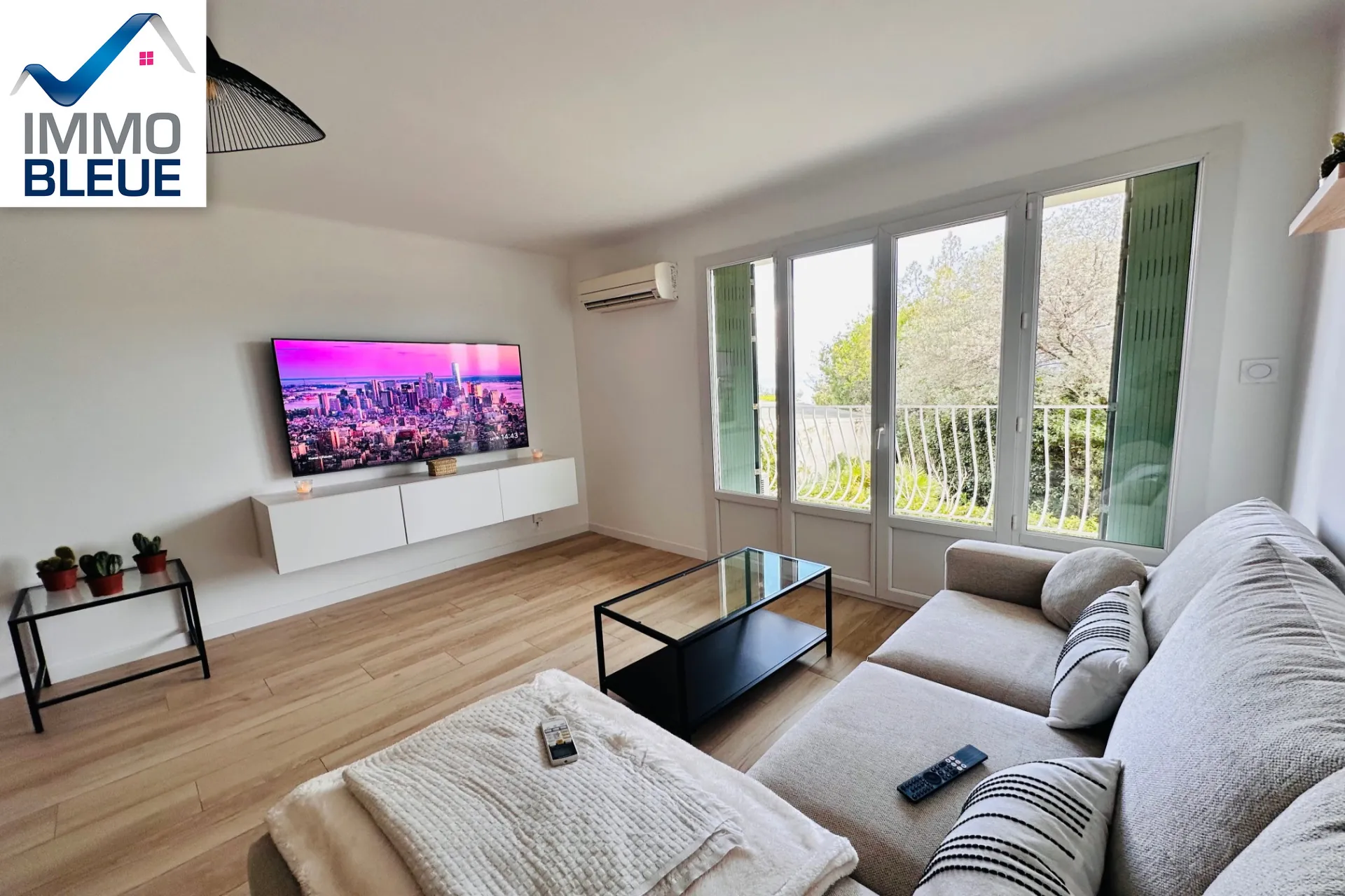 Achat appartement 3 pièces avec terrasse vue étang à Martigues 