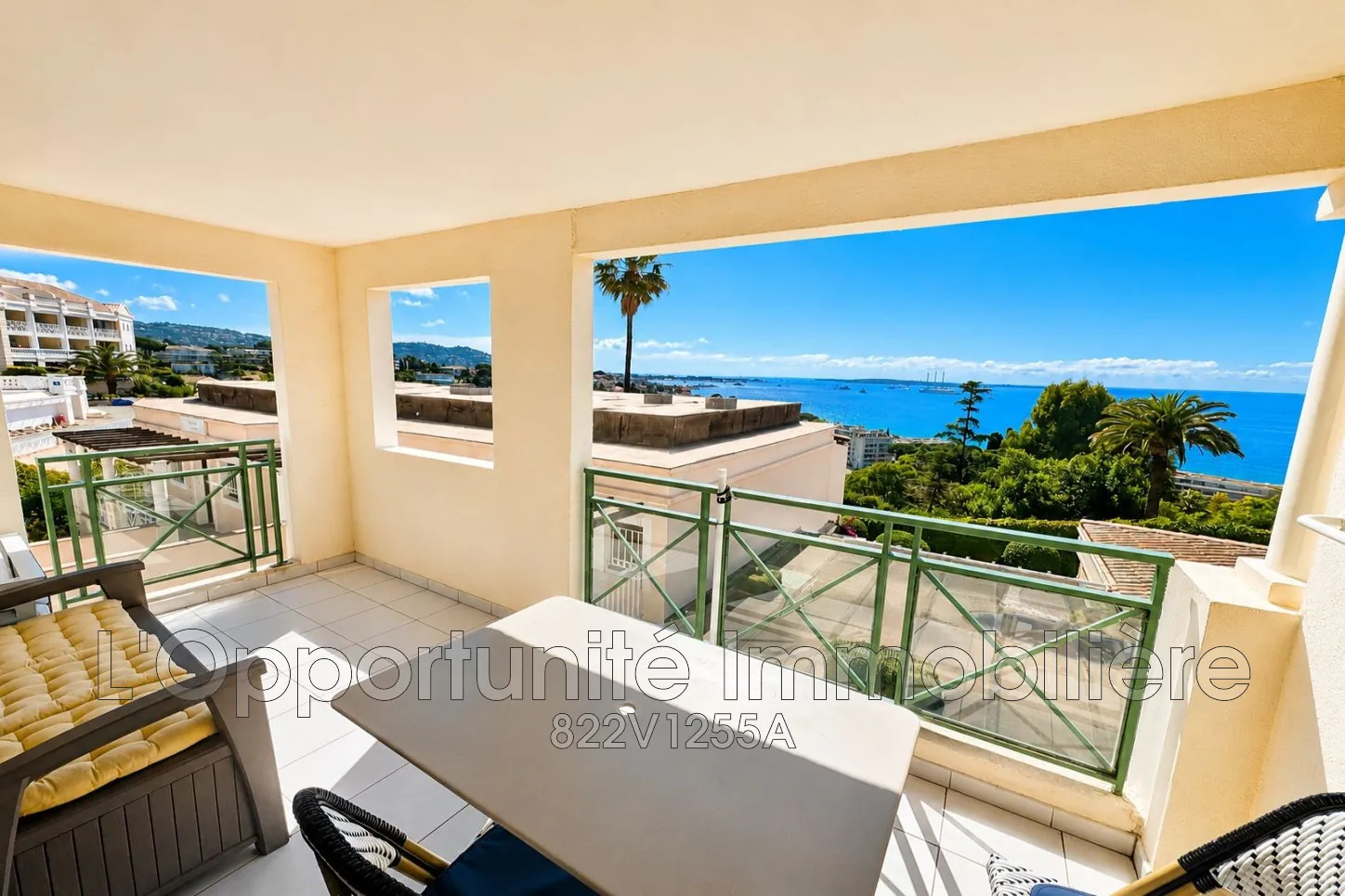 Appartement 2/3 pièces avec vue mer à Cannes - Investissement & Résidence de charme