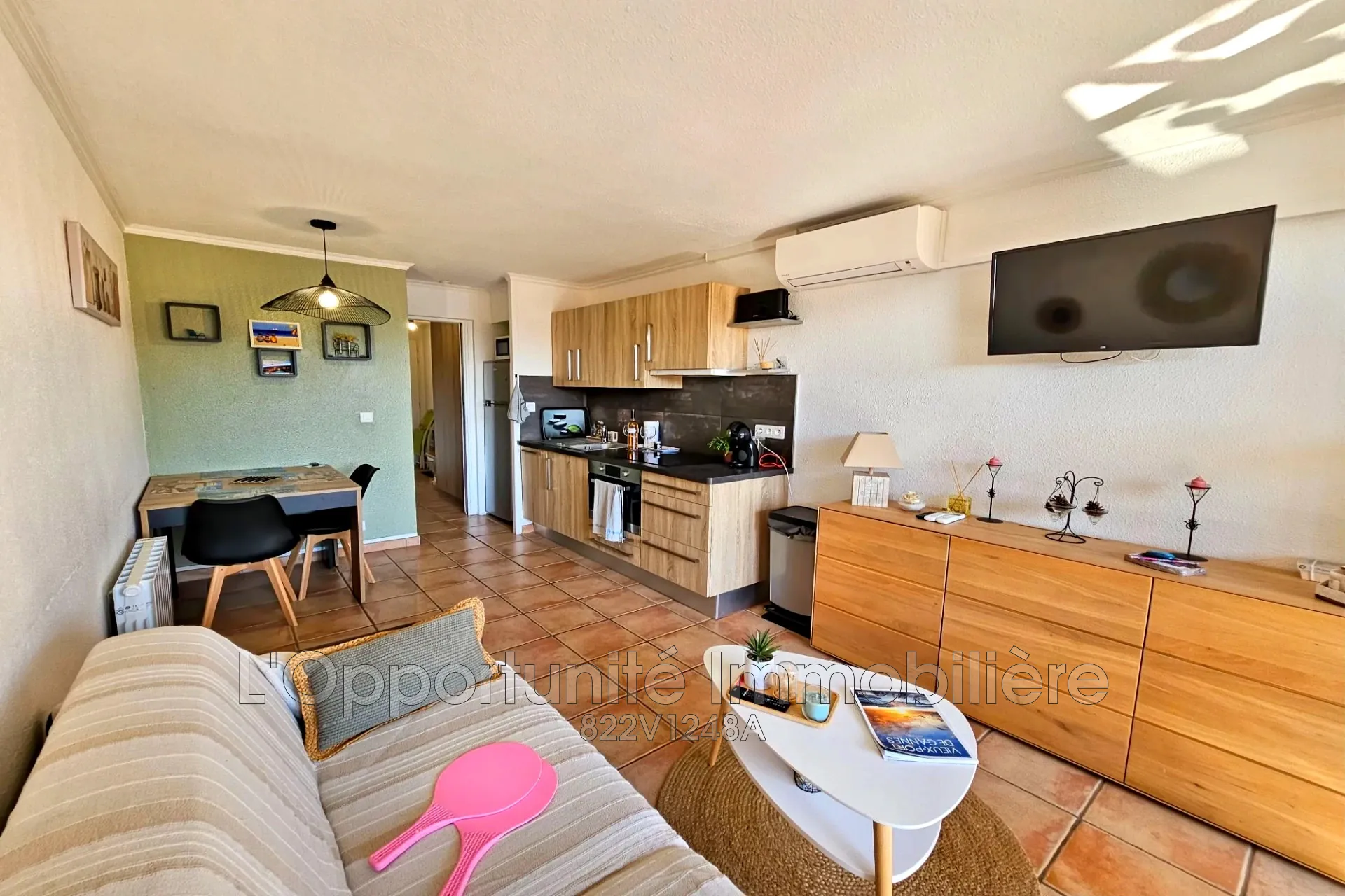 Appartement 3 pièces avec vue mer à Cap Estérel – Terrasse et parking 