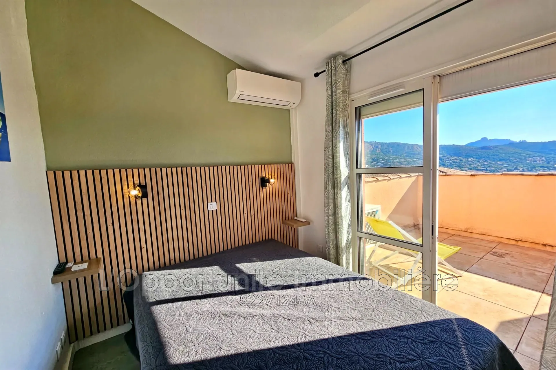 Appartement 3 pièces avec vue mer à Cap Estérel – Terrasse et parking 