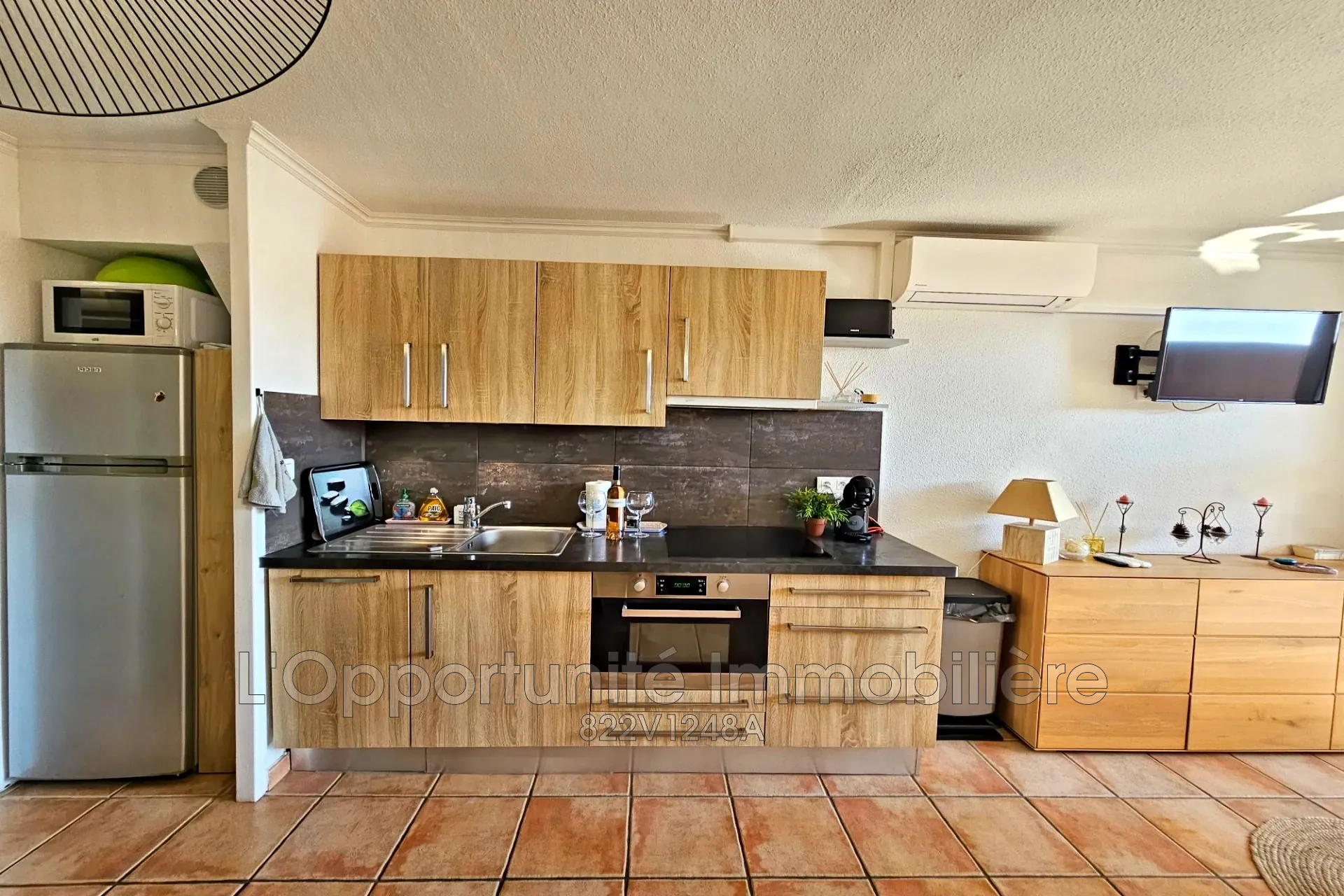 Appartement 3 pièces avec vue mer à Cap Estérel – Terrasse et parking 