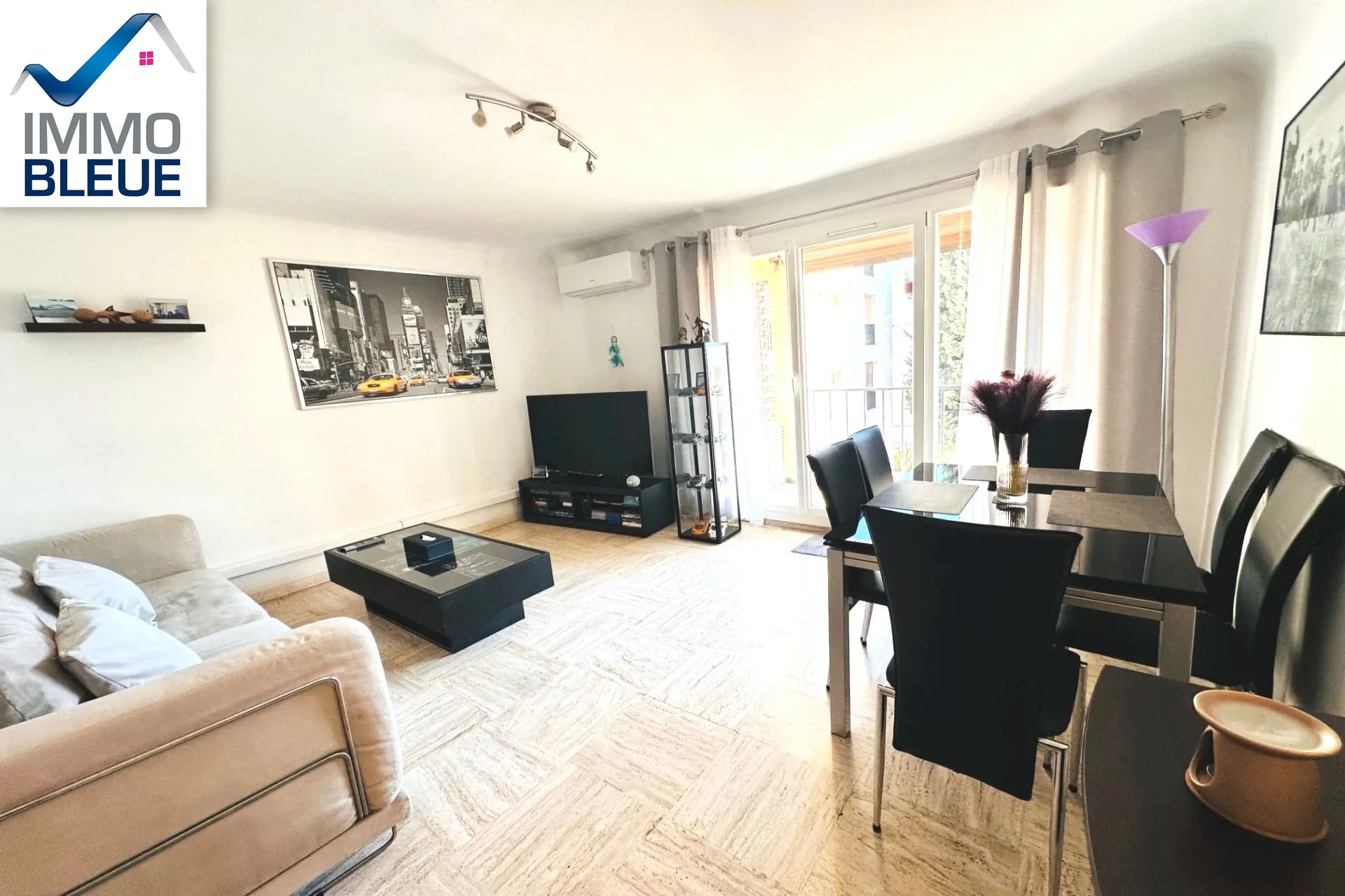 Bel appartement T2 climatisé en centre-ville de Martigues avec terrasse et cave