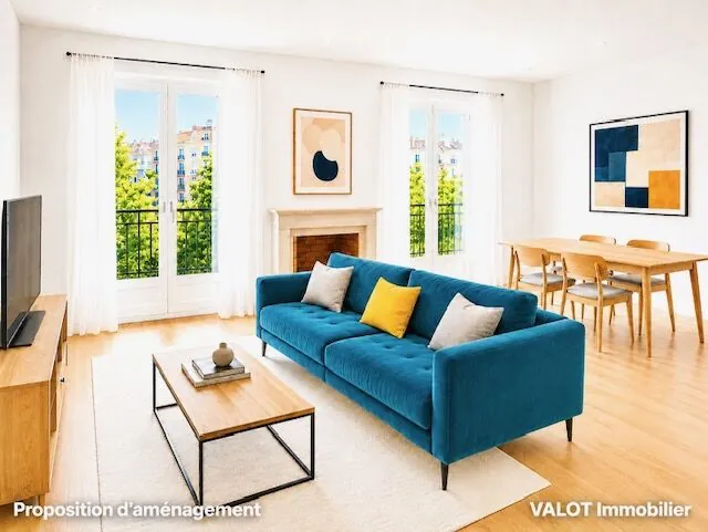 Appartement 72 m² lumineux avec terrasse à Rueil-Malmaison 