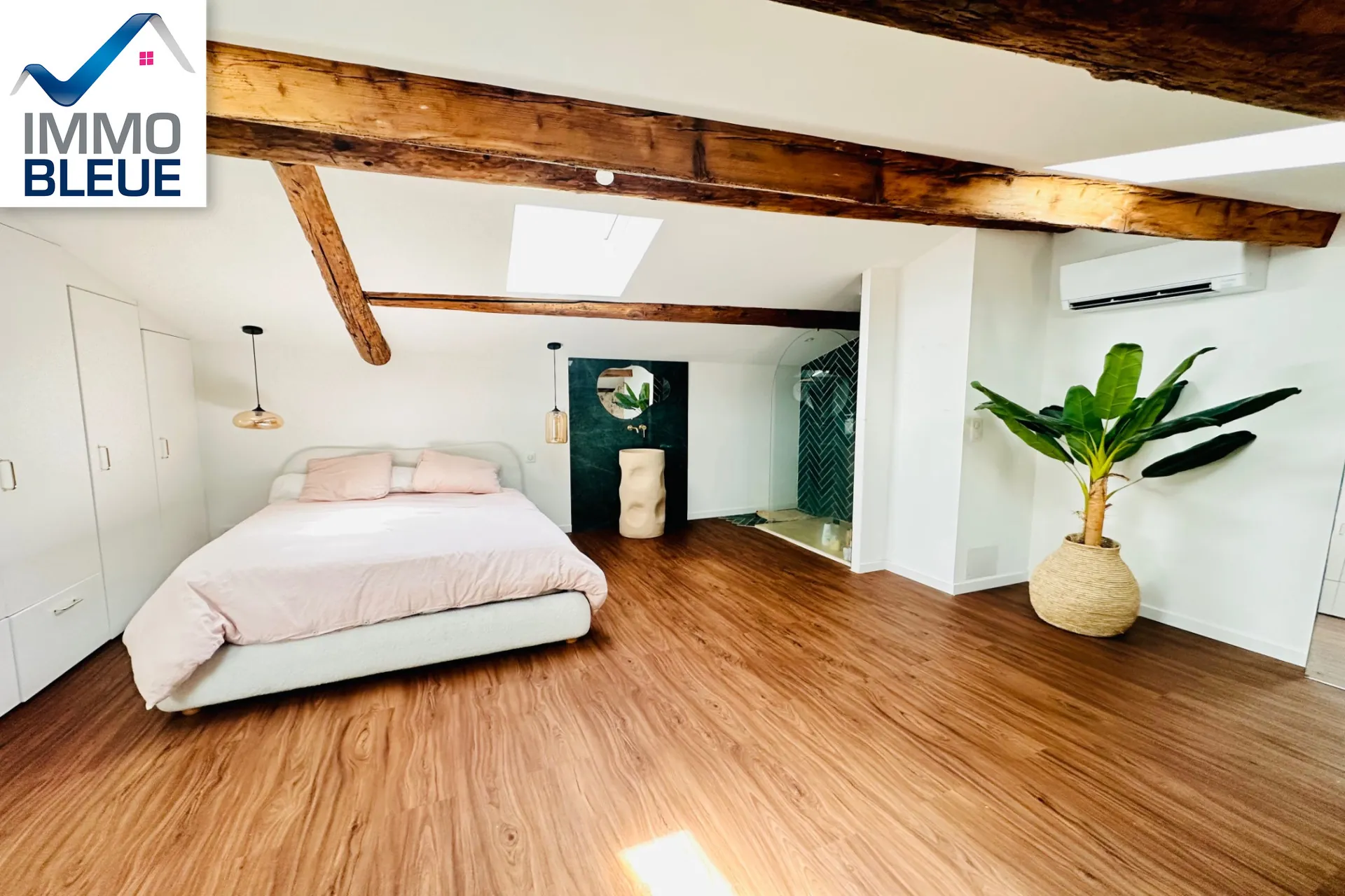 Appartement duplex atypique à Martigues Jonquières, 85 m², rénové, avec cachet et confort moderne 