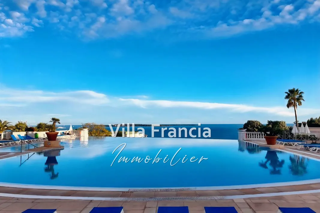 Appartement 2 pièces à vendre à Cannes avec piscine et parking privatif 