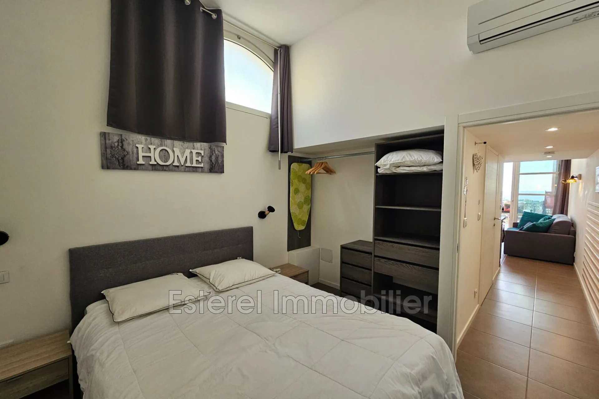 Appartement 2 pièces avec vue mer à Agay, résidence sécurisée 