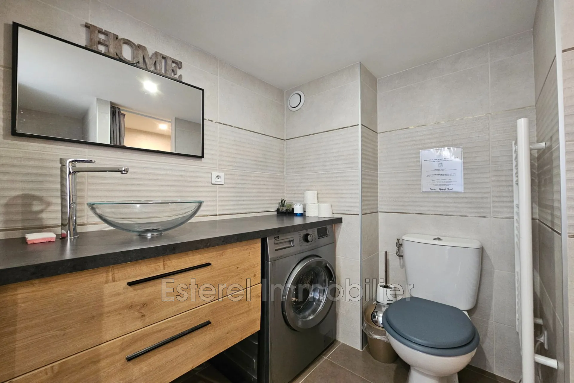 Appartement 2 pièces avec vue mer à Agay, résidence sécurisée 