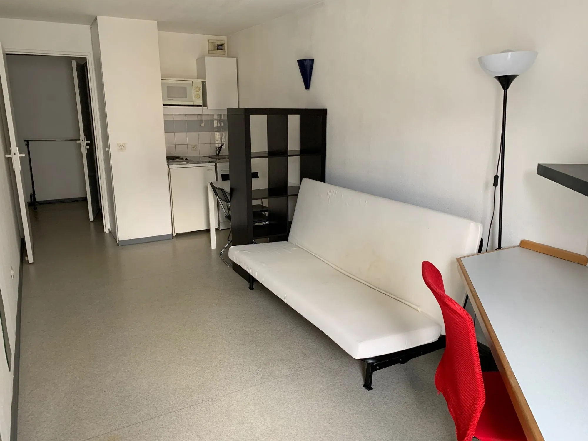 Studio Meublé Loué à Strasbourg Krutenau - 23 m², Rentabilité 4,8 % 