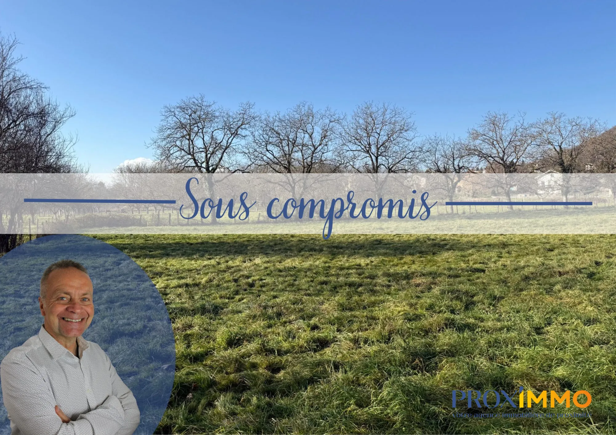 Terrain à vendre à Voiron de 633 m² ensoleillé