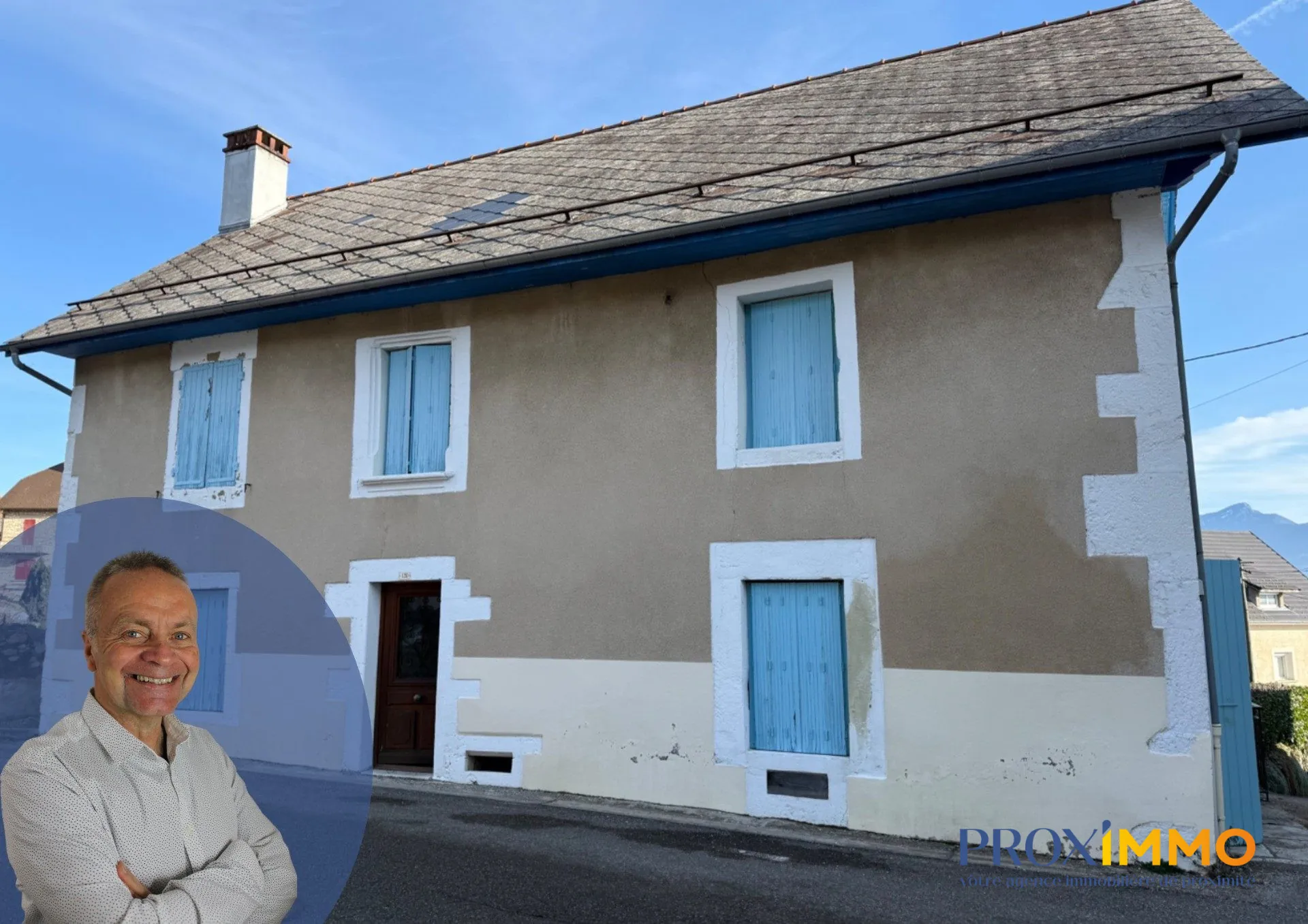 Maison à rénover avec fort potentiel à Miribel-les-Échelles