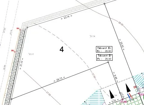 Terrain constructible calme à Vairé et Brem-sur-Mer près de la mer 