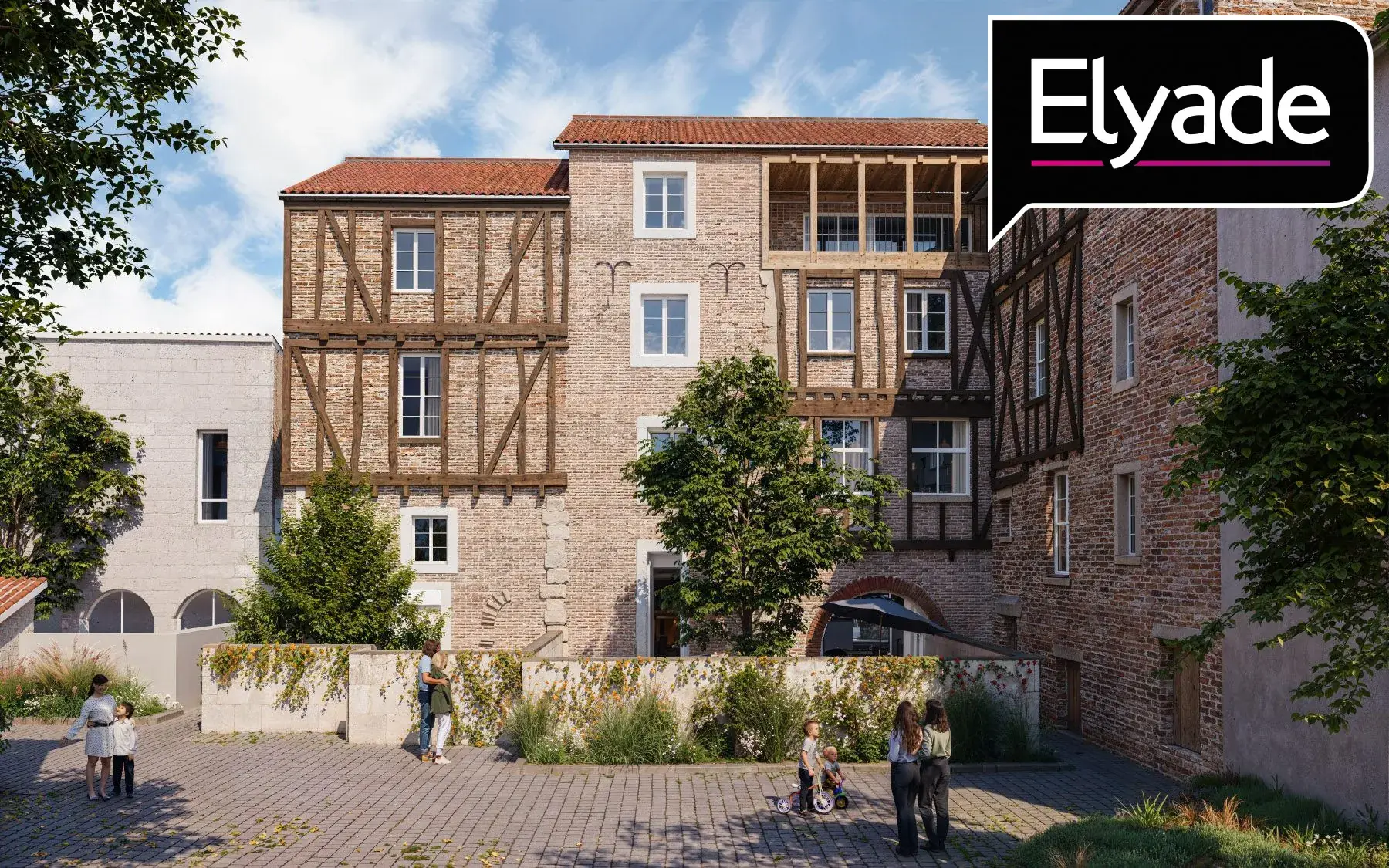 Appartements haut de gamme à Cahors avec jardin privé - Livraison 2027