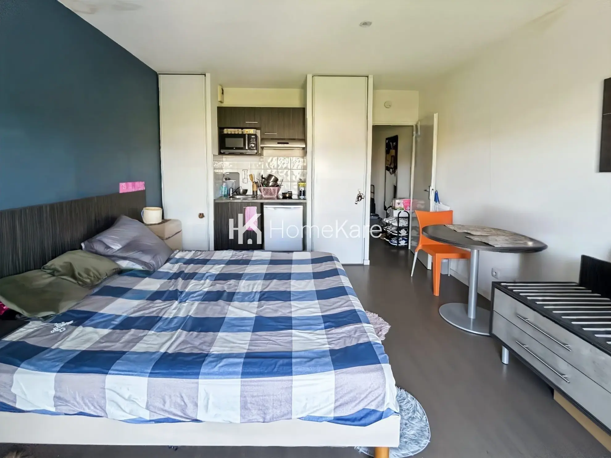 Appartement T1 lumineux avec balcon et parking à Toulouse 