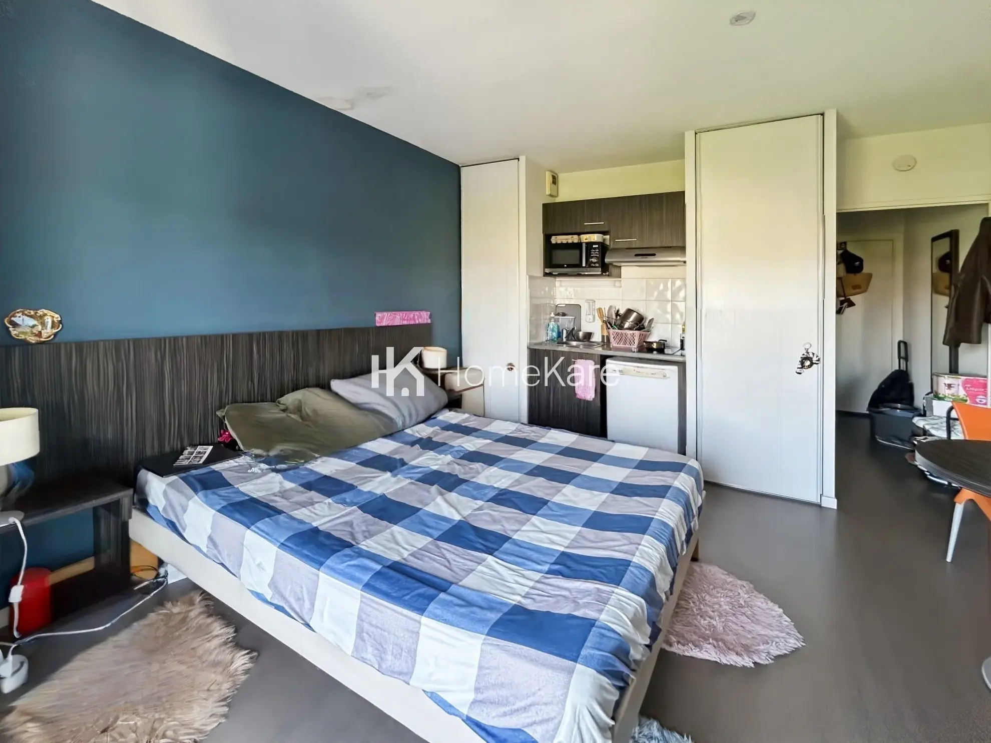 Appartement T1 lumineux avec balcon et parking à Toulouse 