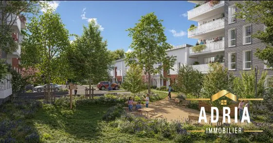 Résidence neuve à Corbeil-Essonnes, appartements et maisons modernes dans quartier en renouveau 