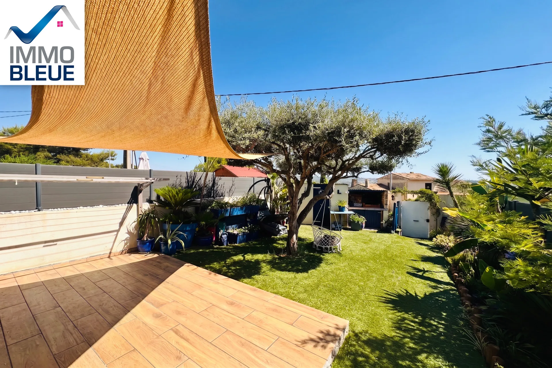 Maison de plain-pied à vendre à Martigues, 58 m² avec jardin 