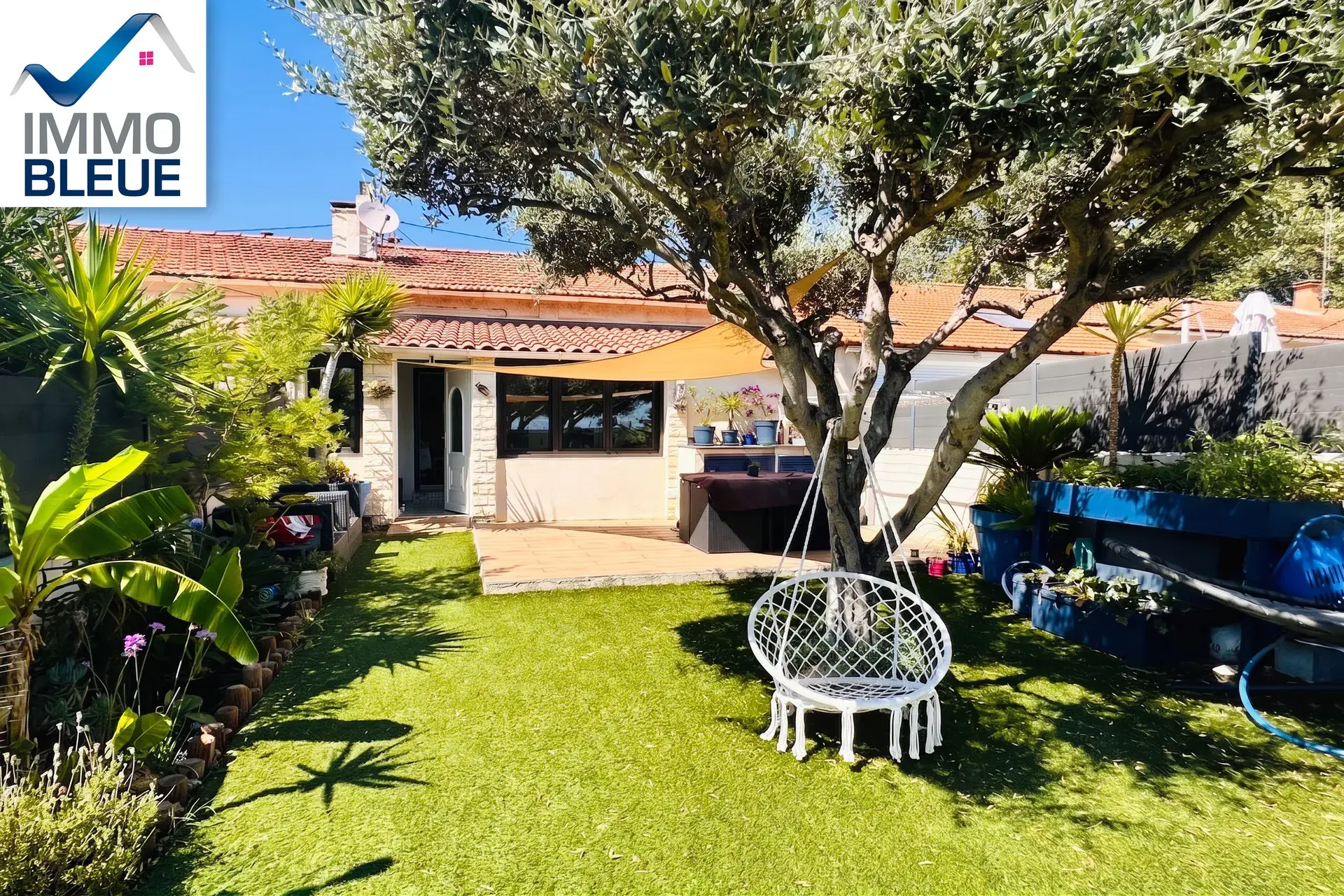 Belle maison mitoyenne de 58 m² avec jardin à Martigues