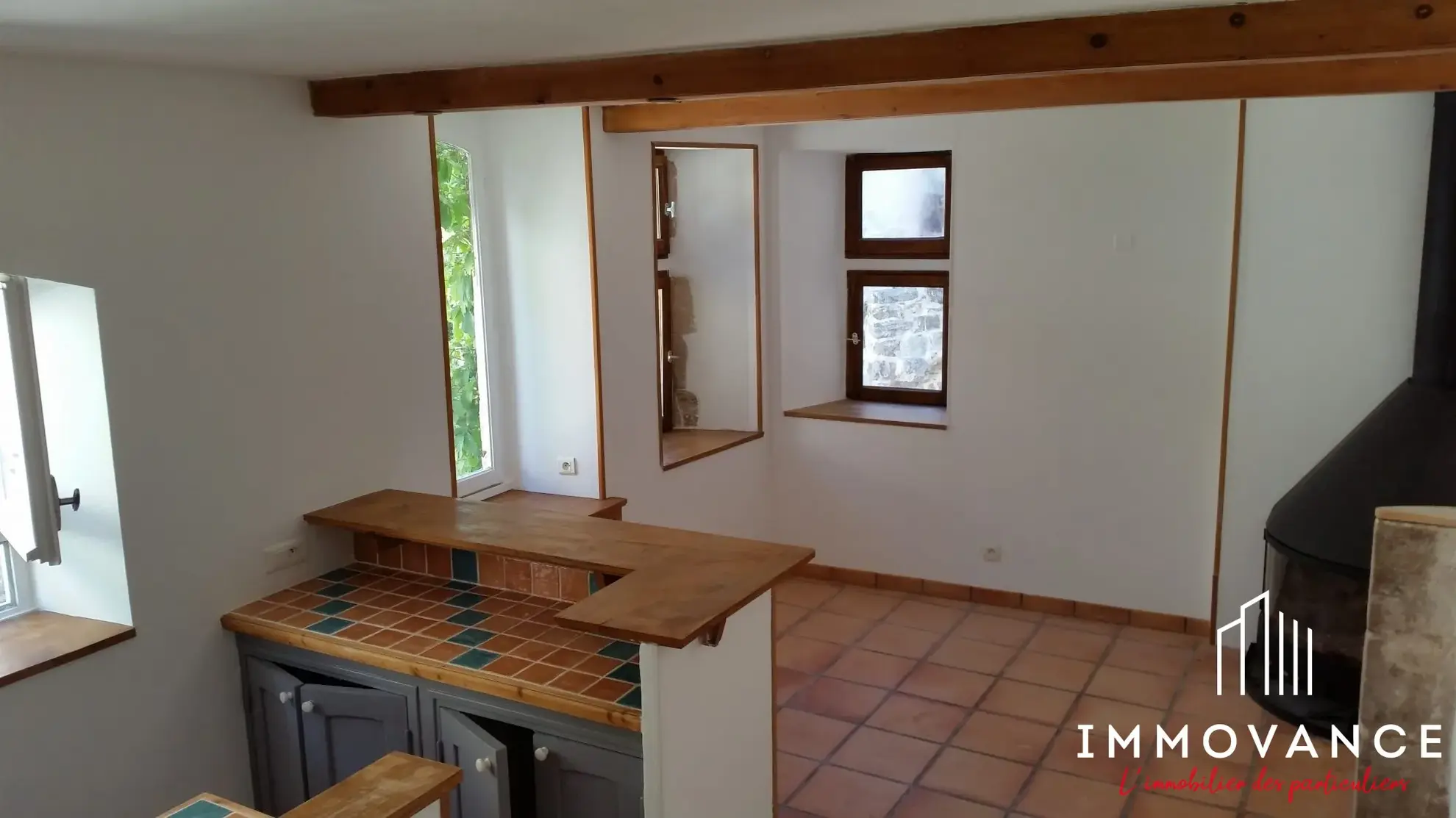 Maison de village authentique à Viols-le-Fort pour investissement locatif 