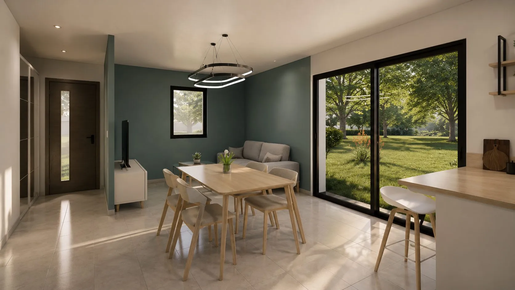 Maison neuve à bâtir à Chaumont - 71 m², 2 chambres, prestations modernes 