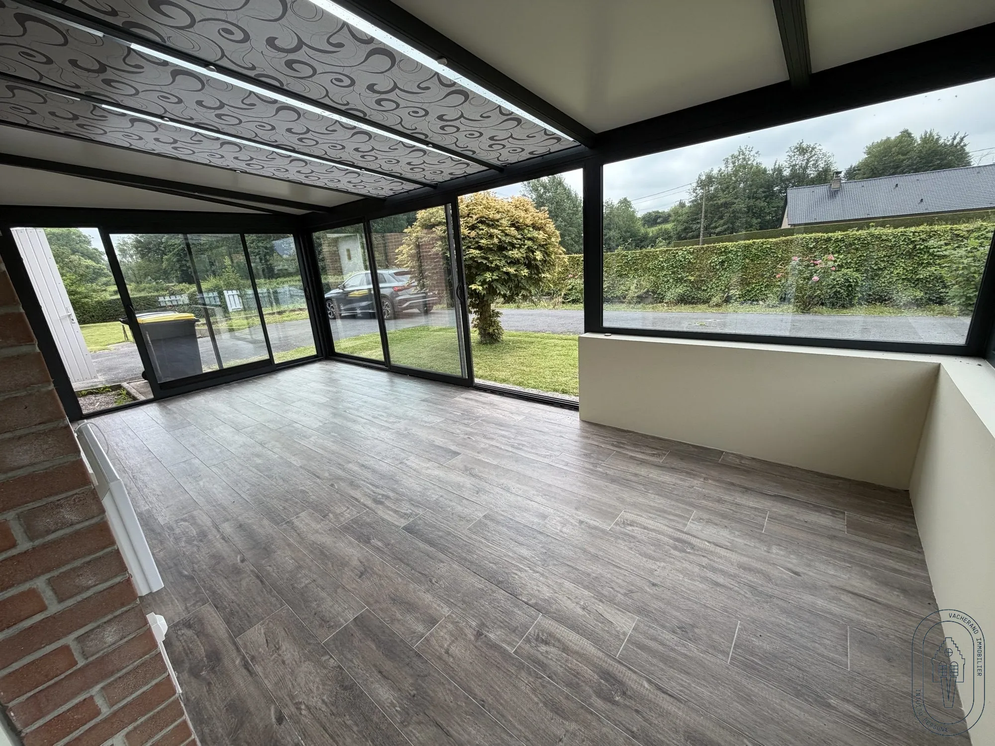 Maison en brique avec véranda et jardin à Wavrans-sur-l'Aa, à rénovée