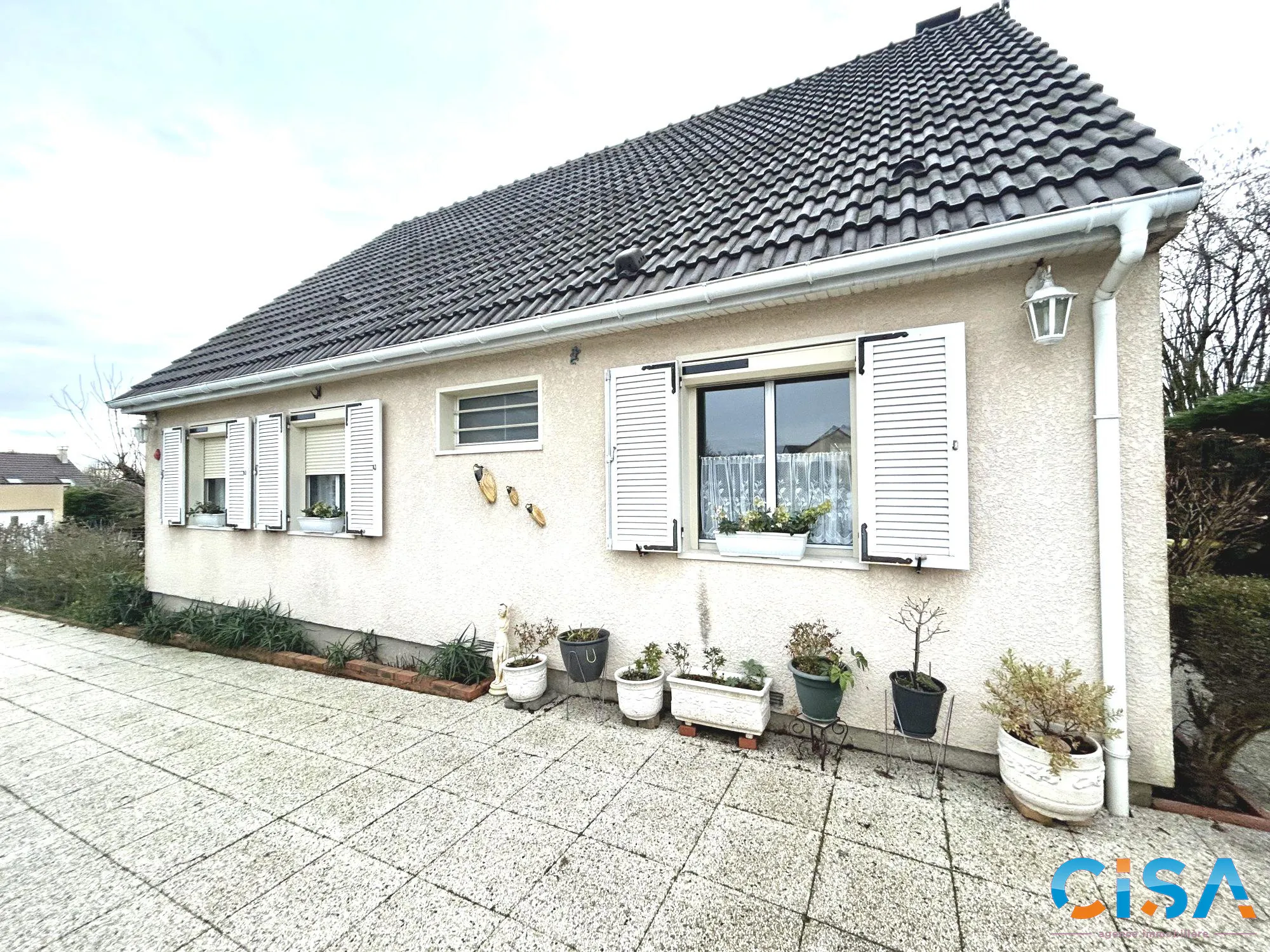 Maison en viager occupé de 5 pièces avec 3 chambres à Chambly - Opportunité idéale