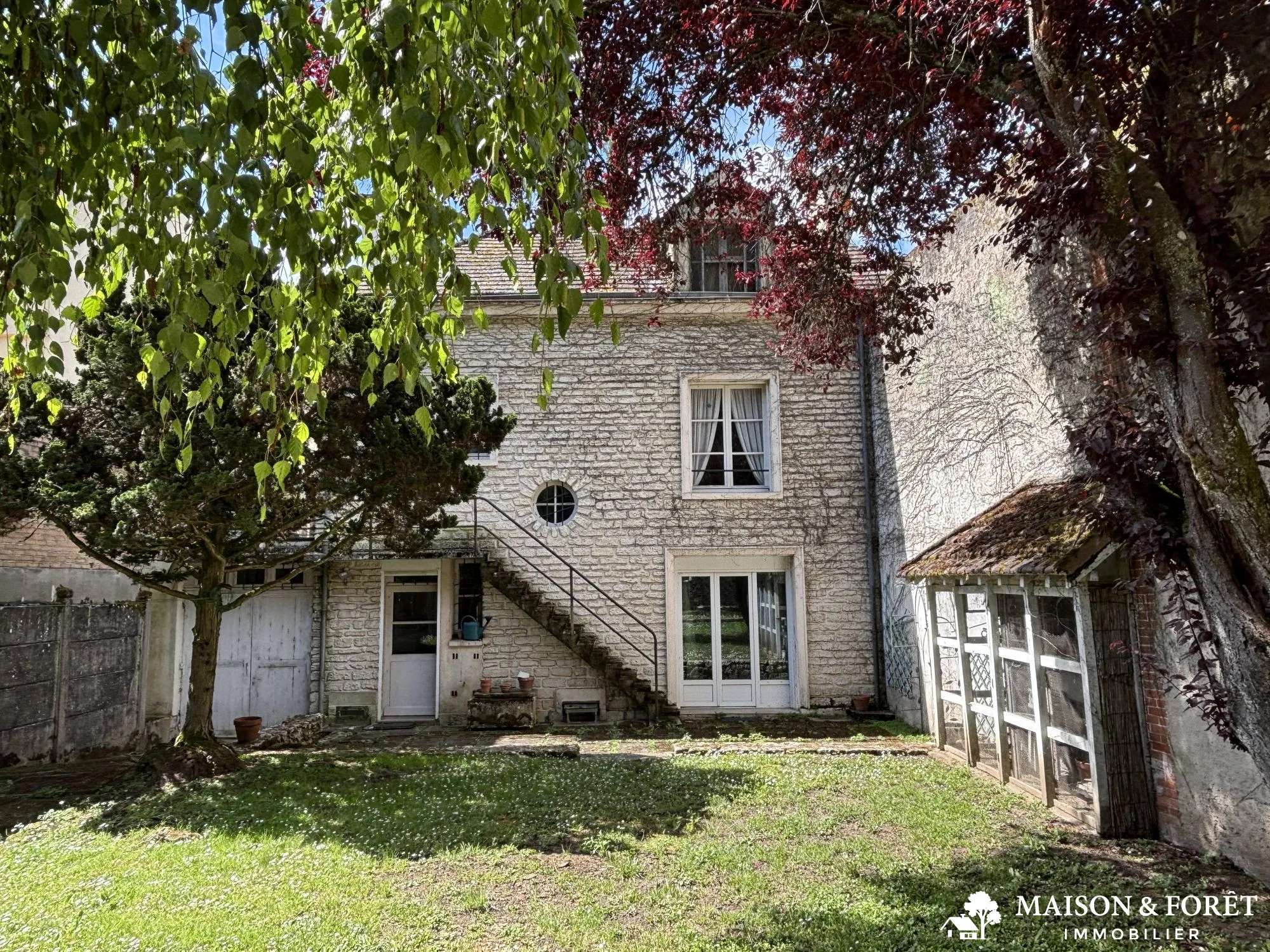 Maison de ville avec vue sur la Loire à Gien - 118 m² à rafraîchir