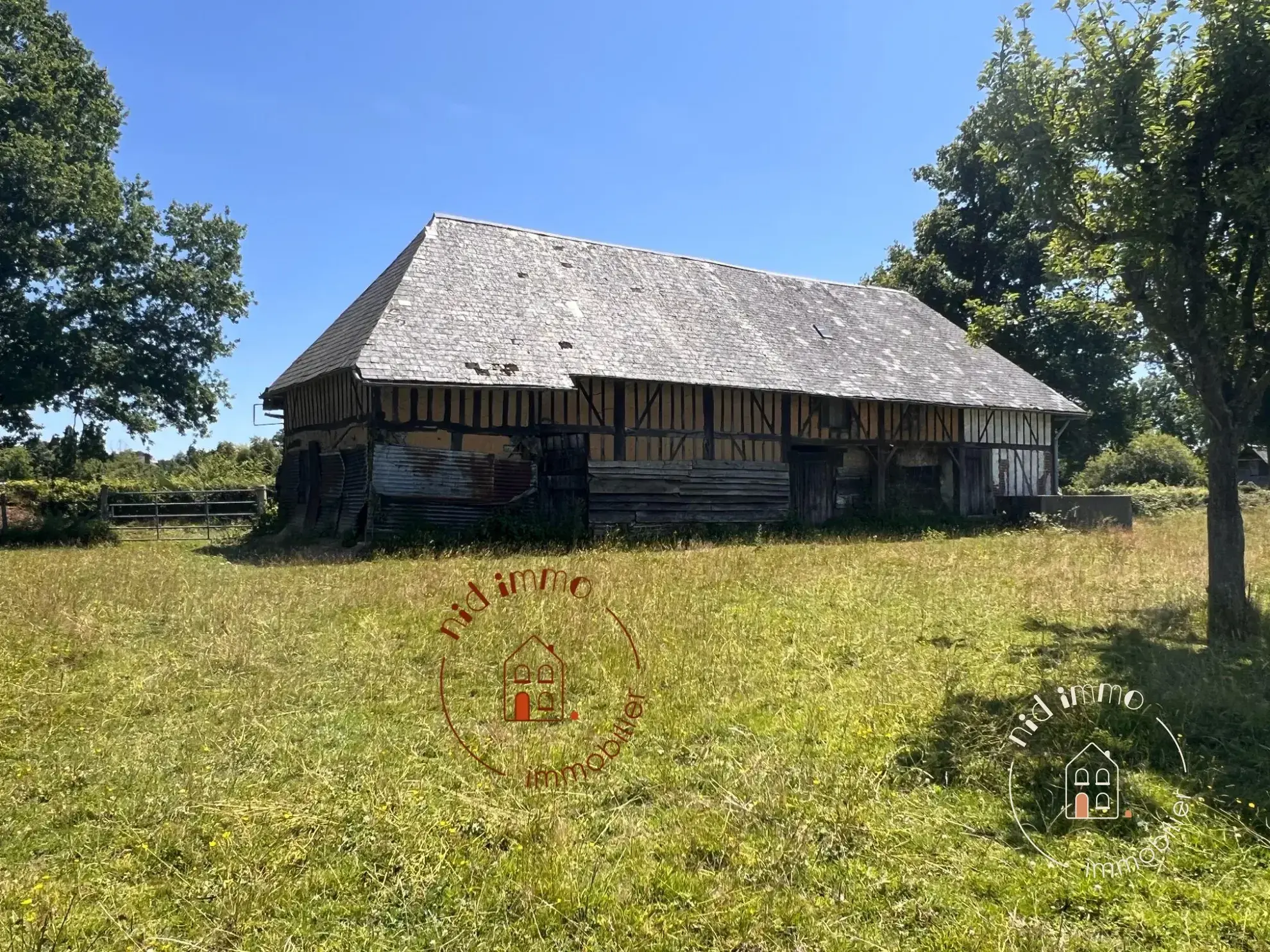 Ancien pressoir normand à réhabiliter de 145 m² à Pont-l'Évêque
