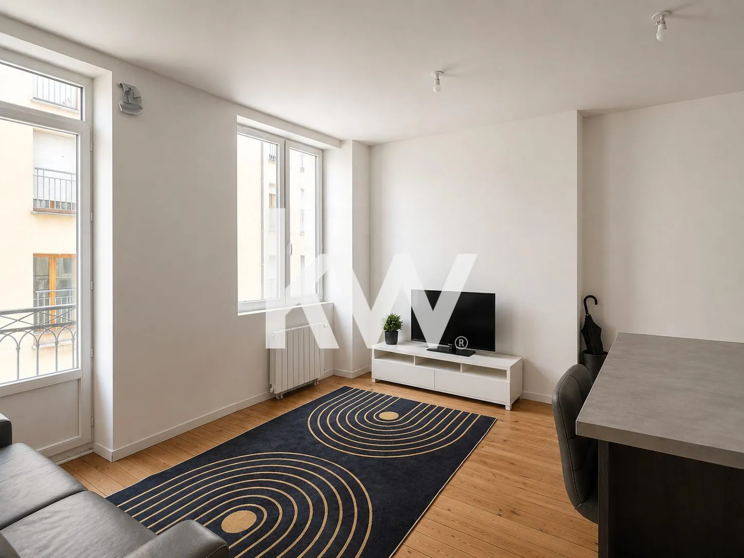 Appartement T2 en centre-ville de Saint-Étienne à vendre, 39 m², proche tramway