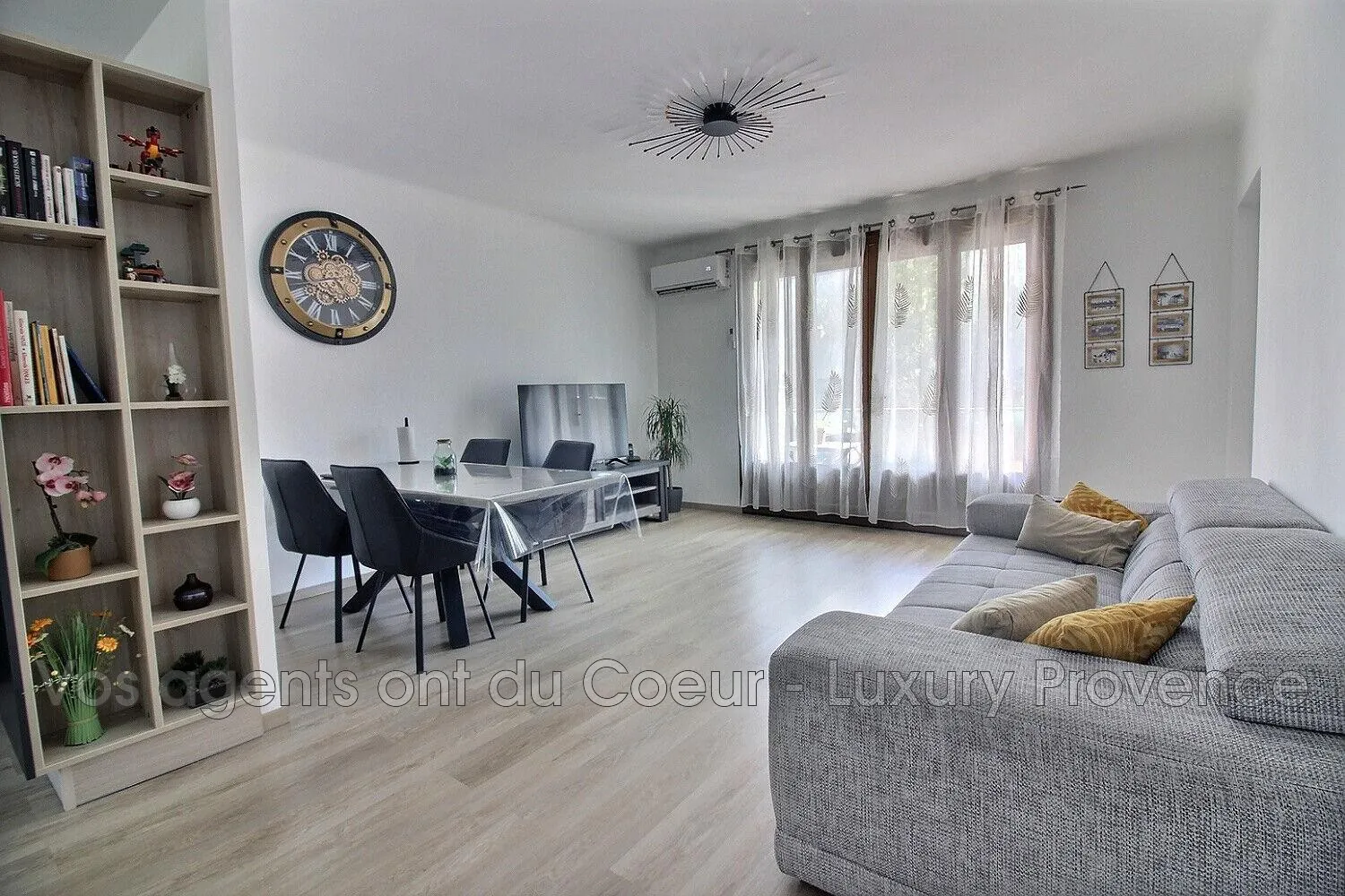 Appartement rénové avec jardin à Biver, proche Aix-en-Provence et Marseille