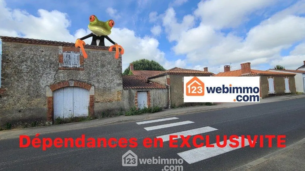 Remise en pierre à Talmont-Saint-Hilaire - Projet immobilier à saisir