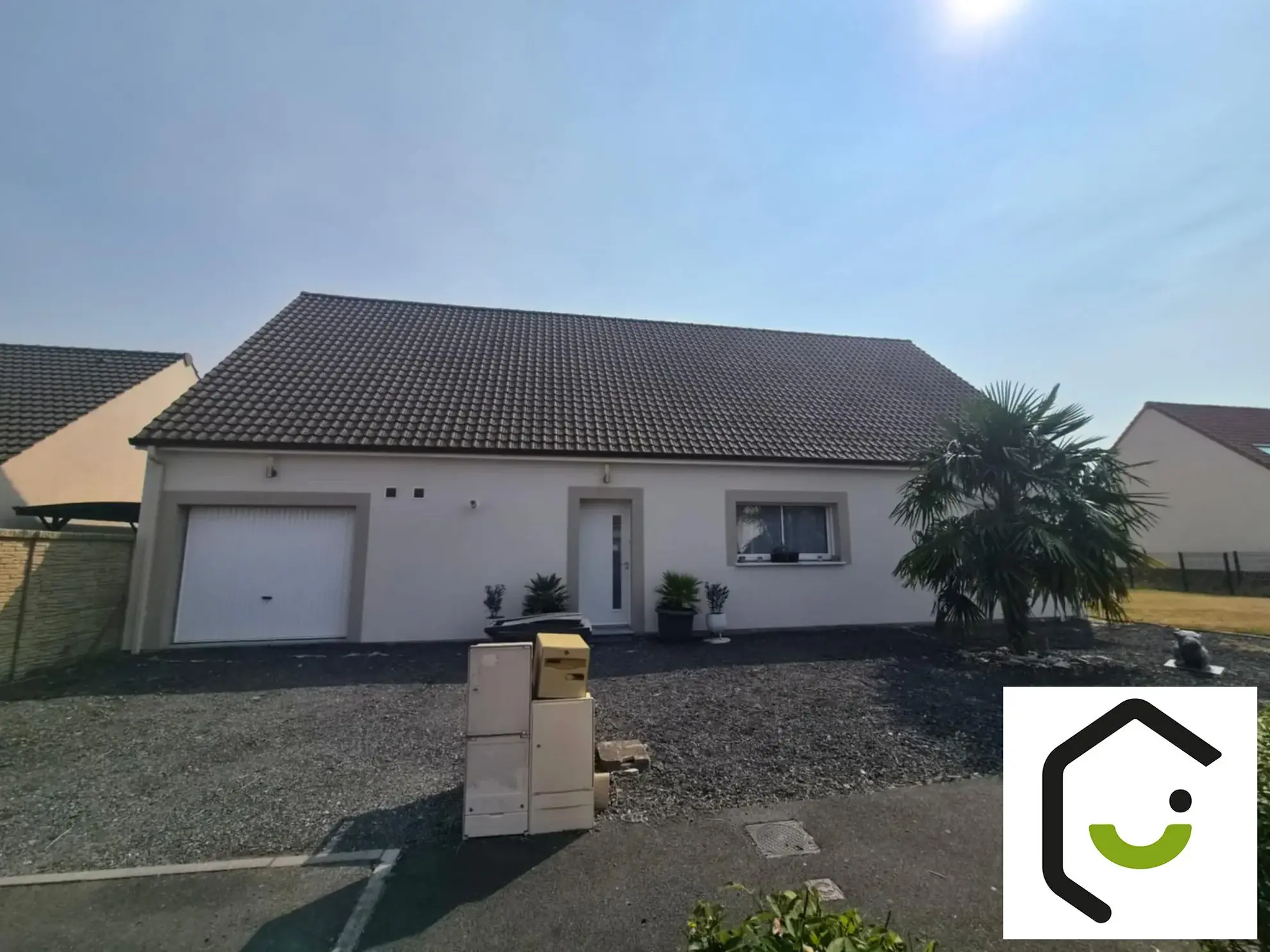 Belle maison de plain pied à Montdidier avec grand potentiel d'extension