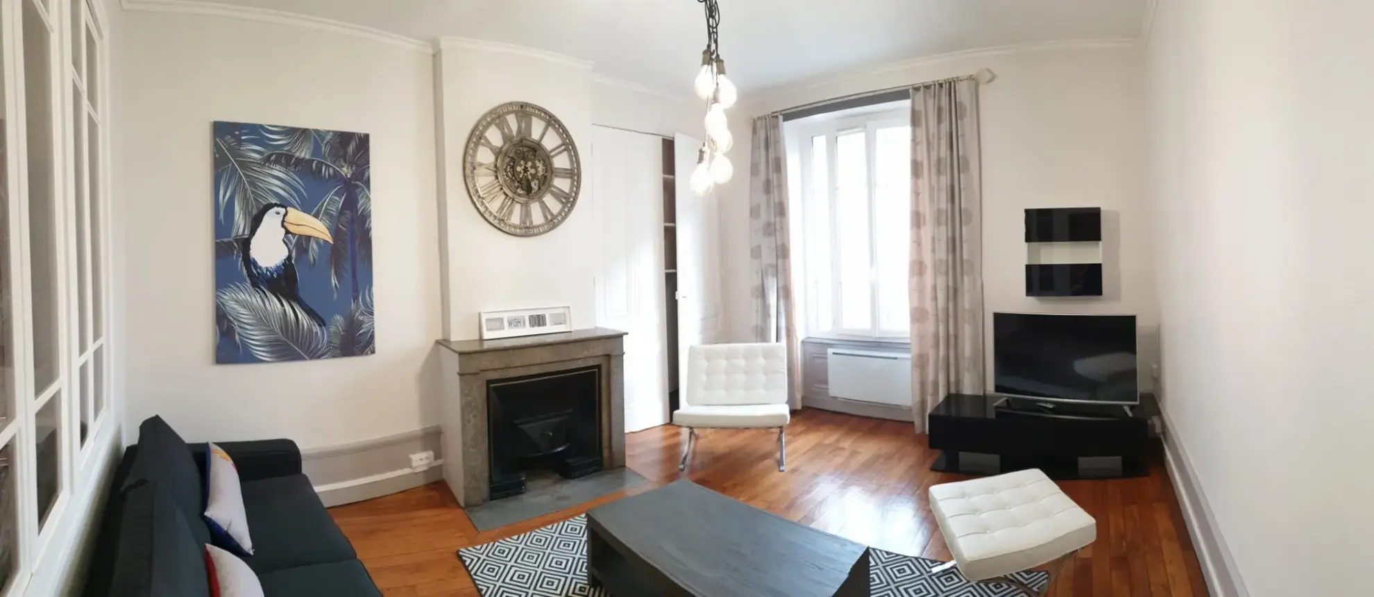 Appartement T2 rénové de 59 m² avec cave à Lyon Part-Dieu