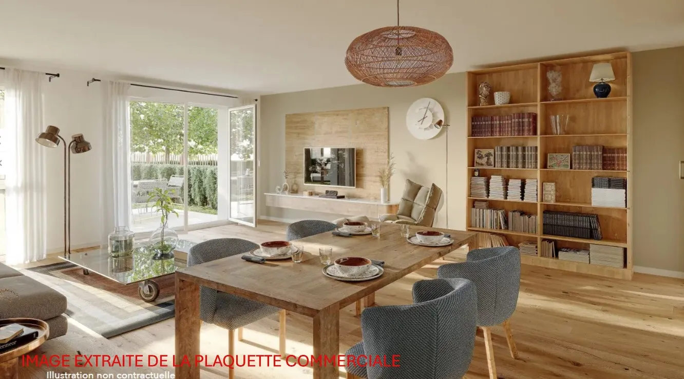 Appartement 2 pièces à Villeneuve-d'Ascq – Livraison 2028, balcon, parking et grande surface