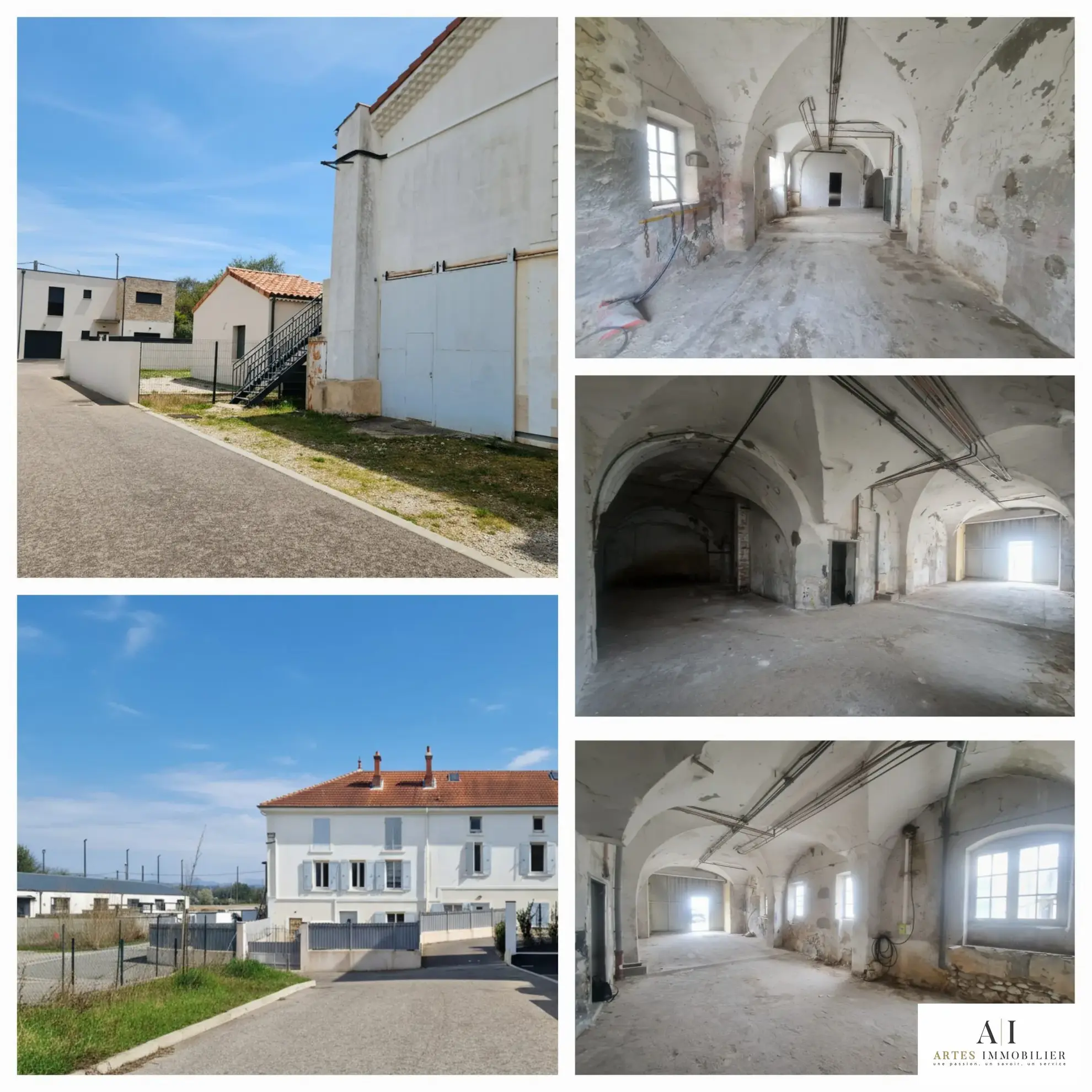 Vaste local industriel de 305 m² à Montélimar, parfait pour stockage ou atelier