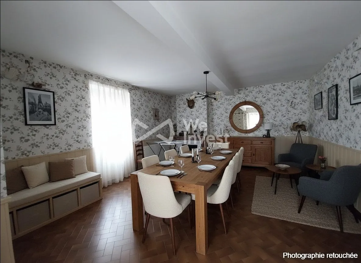 Maison 6 pièces avec grand terrain et potentiel à Lestelle-Betharram
