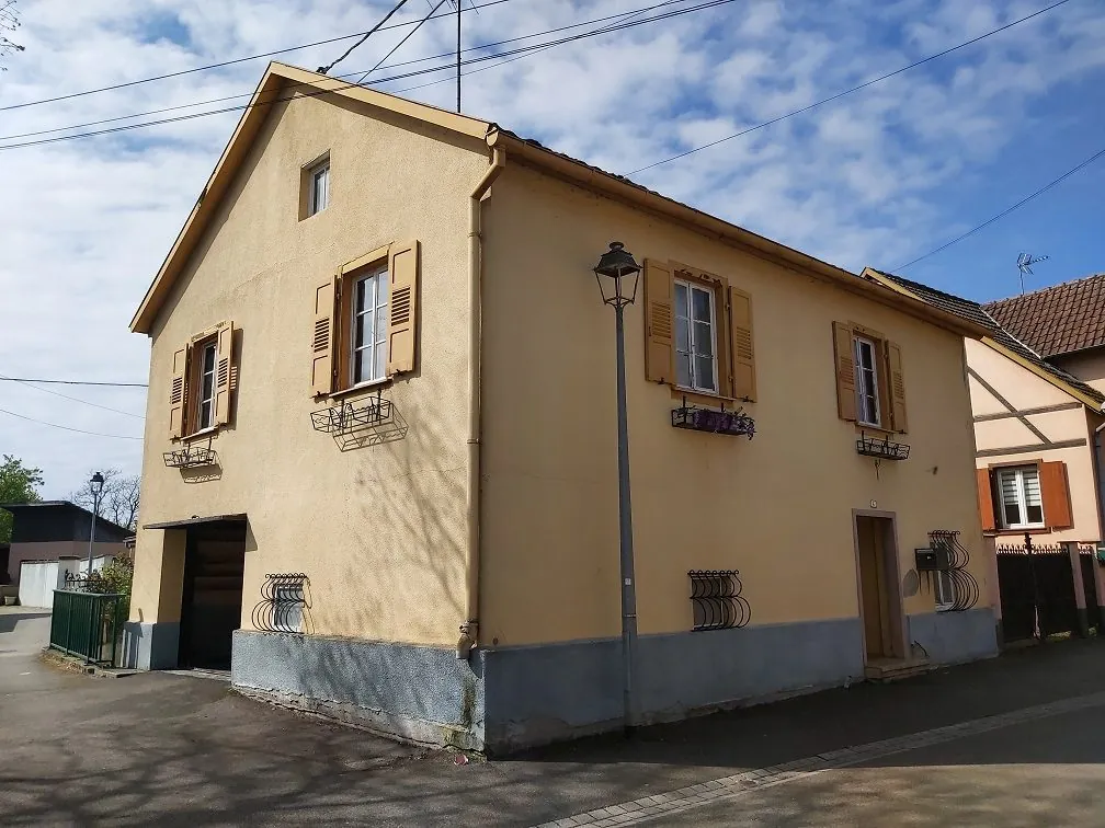Maison de village à rénover à Scherwiller – 75 m² avec garage