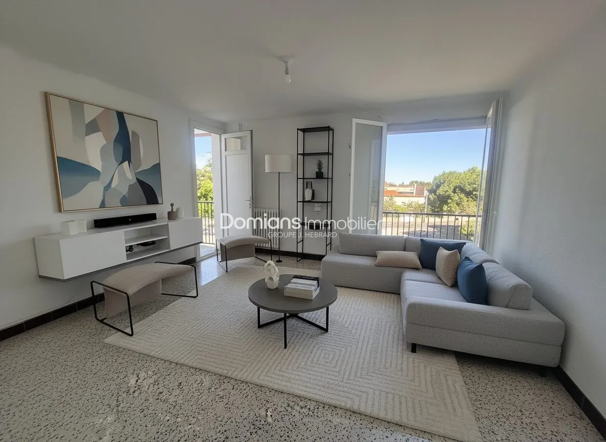 Appartement 3 pièces lumineux à vendre à Perpignan secteur Stade Aimé Giral