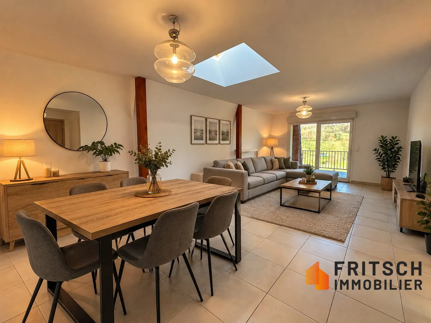 Appartement à vendre à Aspach avec terrasse, cave et parking