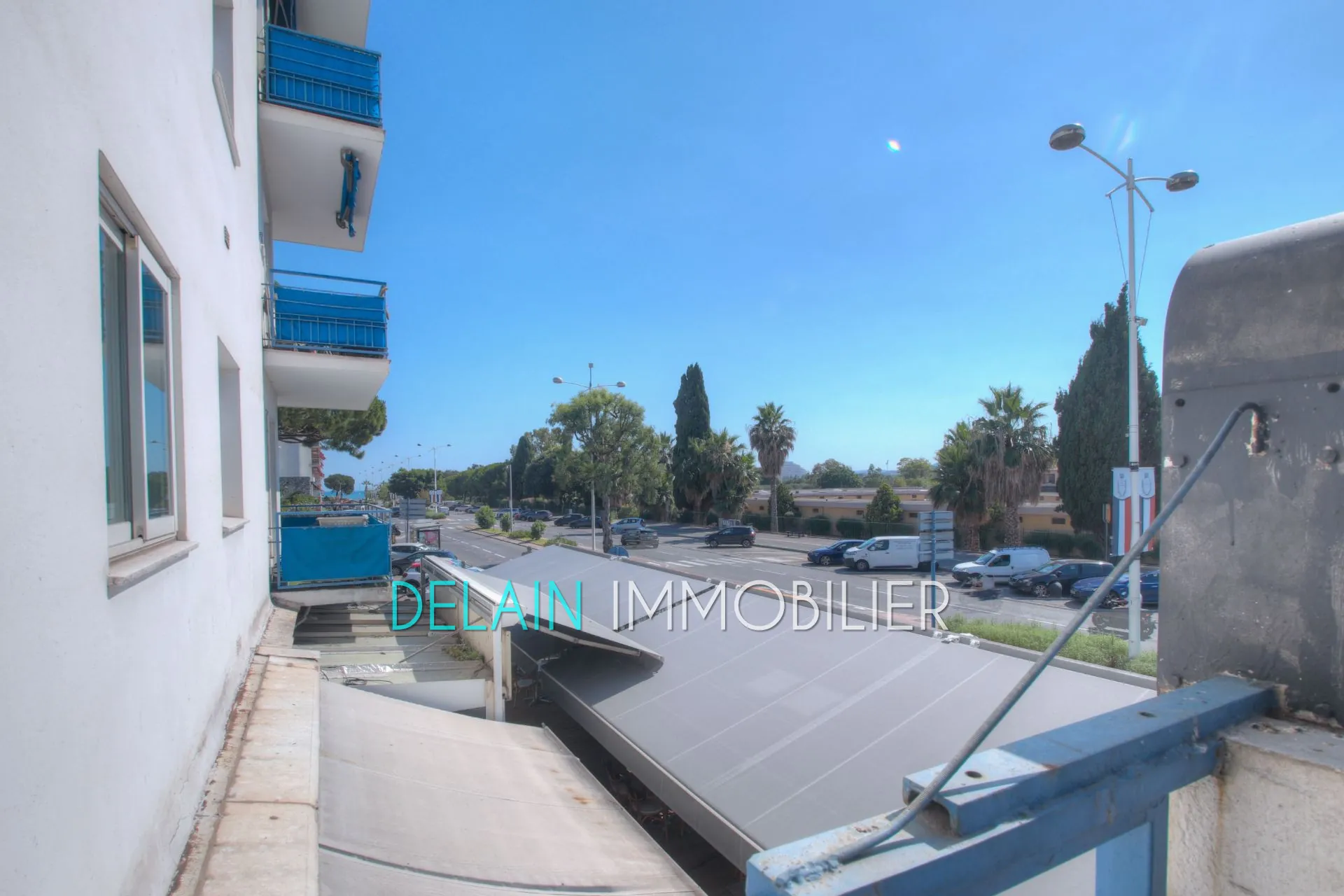 Appartement 2 pièces avec vue mer à Cagnes-sur-Mer